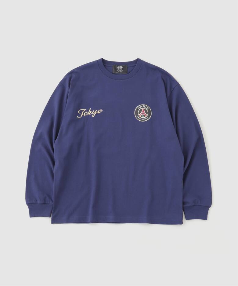 Paris Saint-Germain 】JP TOKYO刺繍 ロングスリーブ Tシャツ（Tシャツ 