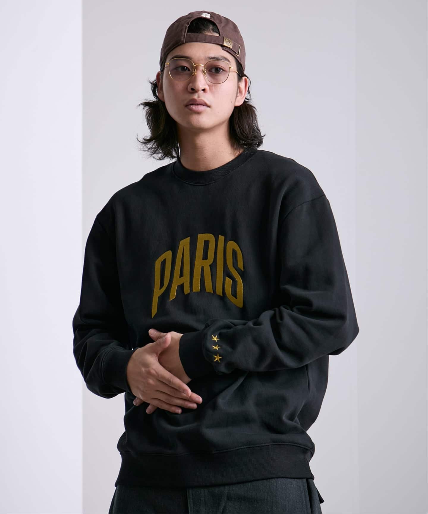 Paris Saint-Germain 】 JP Embroidery Pullover Sweatshirt