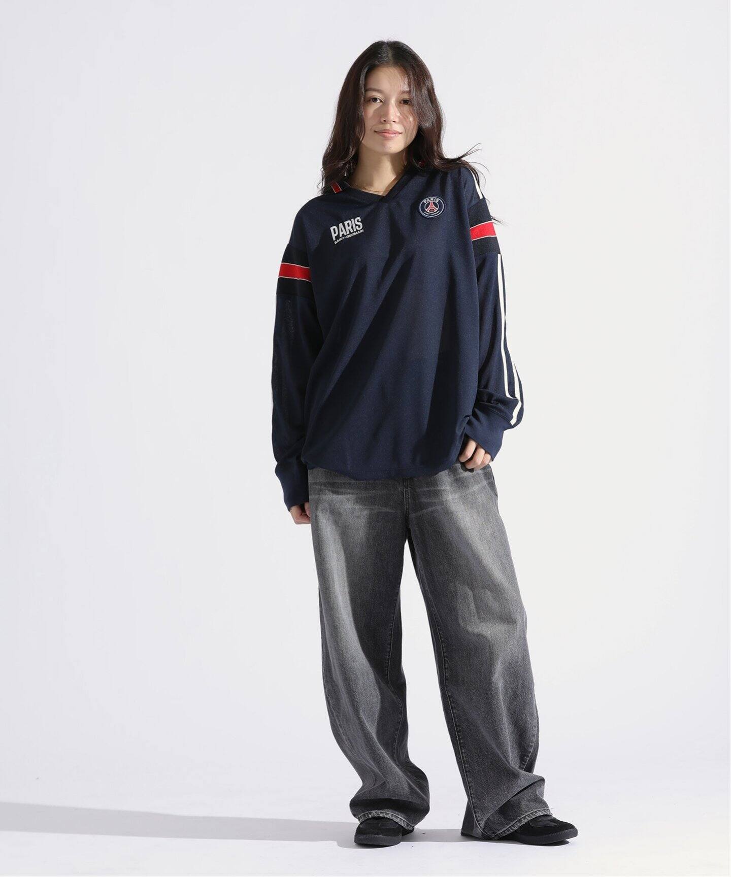 tシャツ 「Paris Saint-Germain / パリ・サン＝ジェルマン」SHEER GAME TOPS レディース Paris Saint-Germain / パリ・サン＝ジェルマン】SHEER GAME