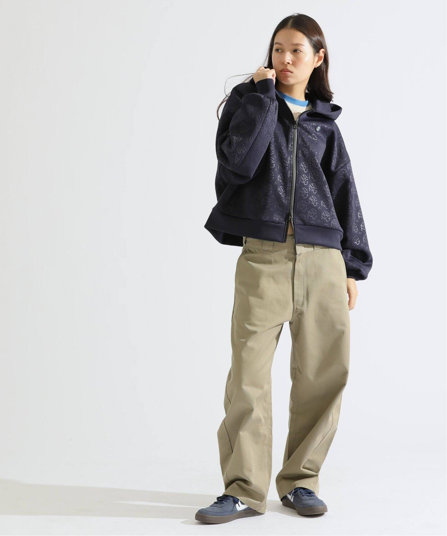 パーカー 「Paris Saint-Germain / パリ・サン＝ジェルマン」 MONOGRAM PARKA レディース パーカー 「Paris Saint-Germain / パリ・サン＝ジェルマン