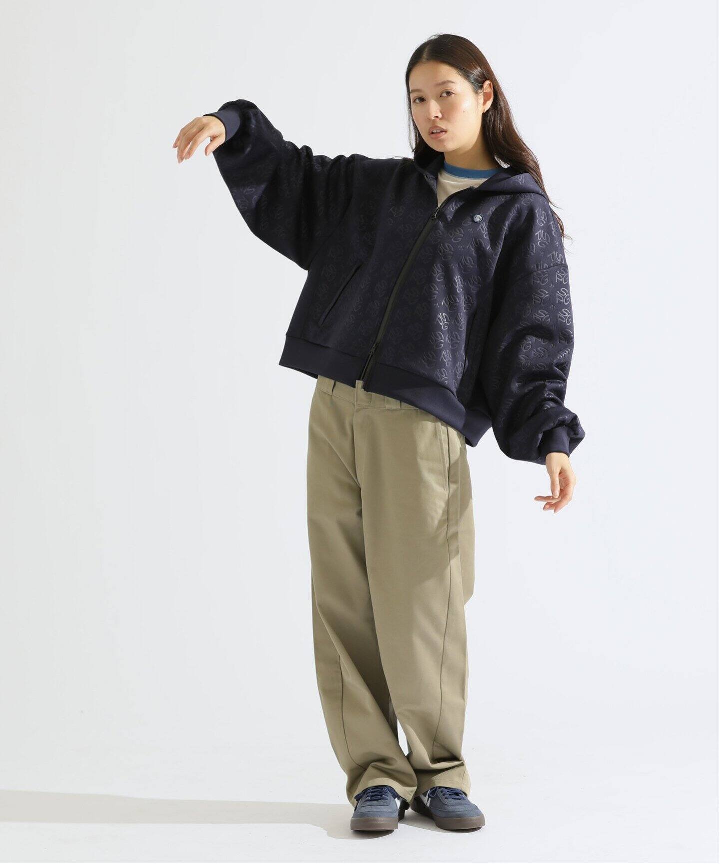 パーカー 「Paris Saint-Germain / パリ・サン＝ジェルマン」 MONOGRAM PARKA レディース パーカー 「Paris Saint-Germain / パリ・サン＝ジェルマン