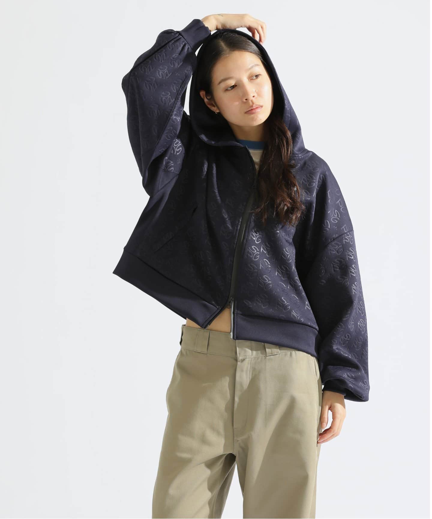 パーカー 「Paris Saint-Germain / パリ・サン＝ジェルマン」 MONOGRAM PARKA レディース パーカー 「Paris Saint-Germain / パリ・サン＝ジェルマン