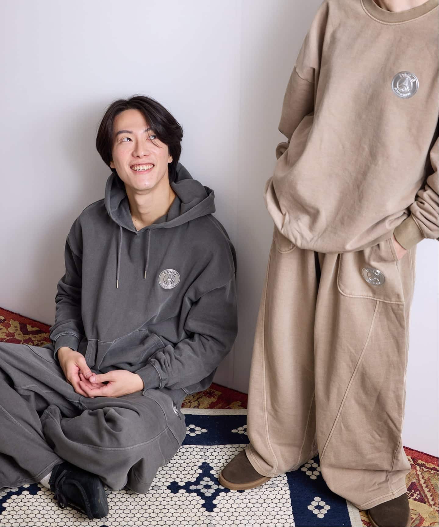 Paris Saint-Germain / パリ・サン＝ジェルマン】 JP Pigment Hoodie