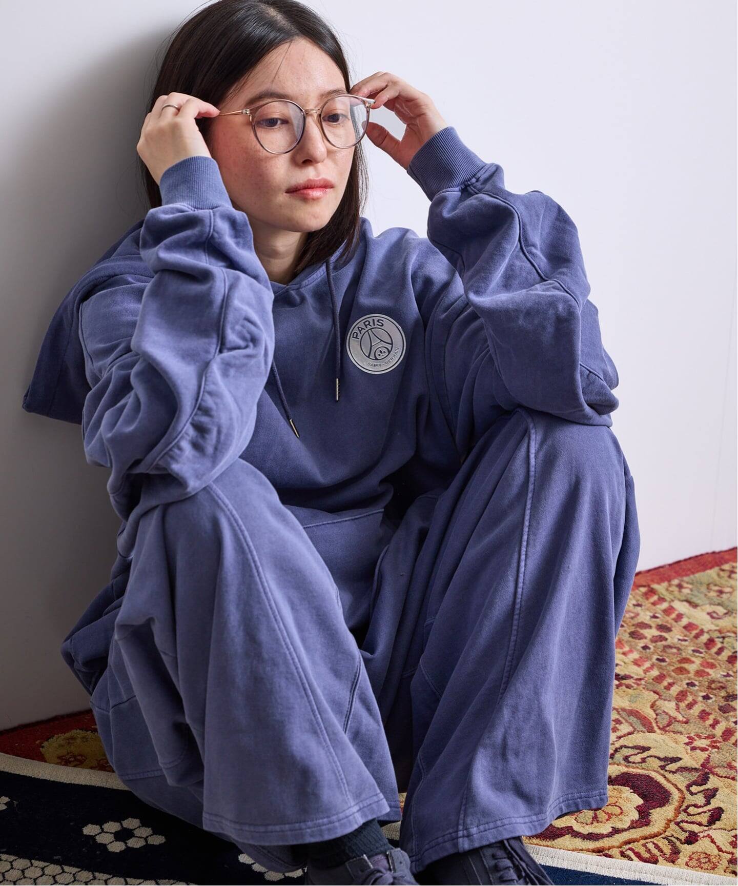 Paris Saint-Germain / パリ・サン＝ジェルマン】 JP Pigment Hoodie