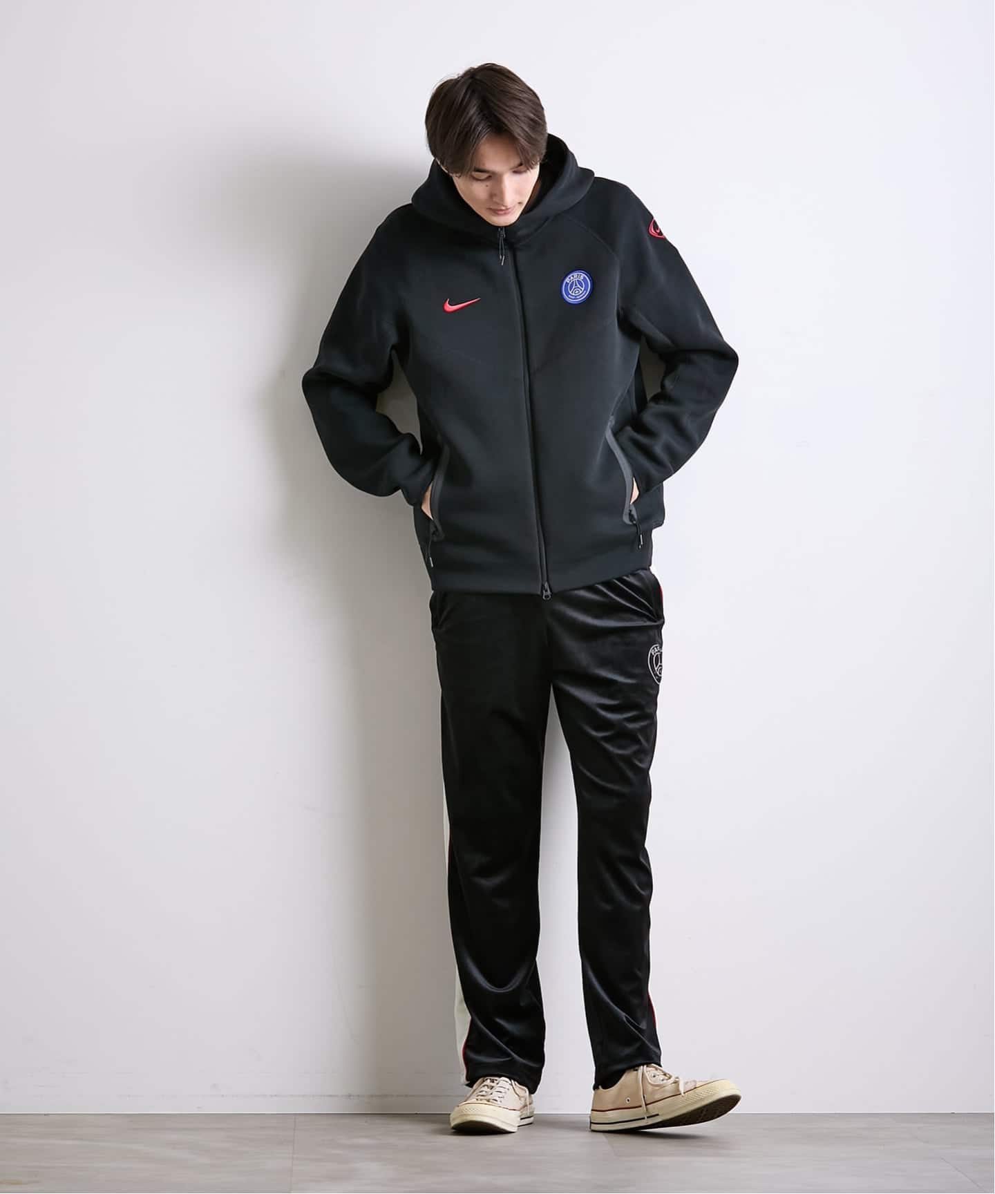 NIKE / ナイキ】PSG MNSW TCH FLC HOODIE FZWR 3R HQ3872- 010