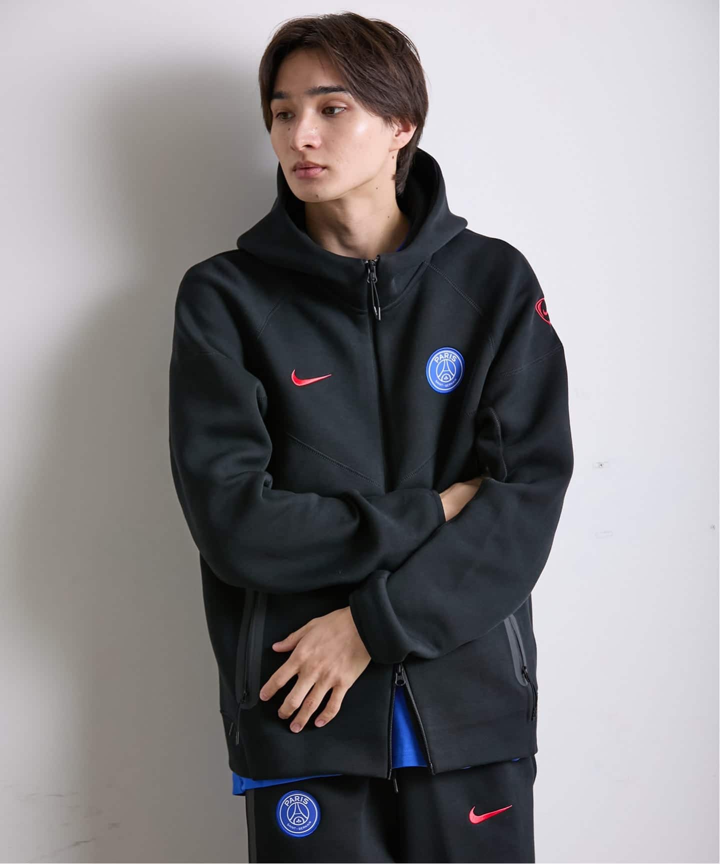 NIKE / ナイキ】PSG MNSW TCH FLC HOODIE FZWR 3R HQ3872- 010