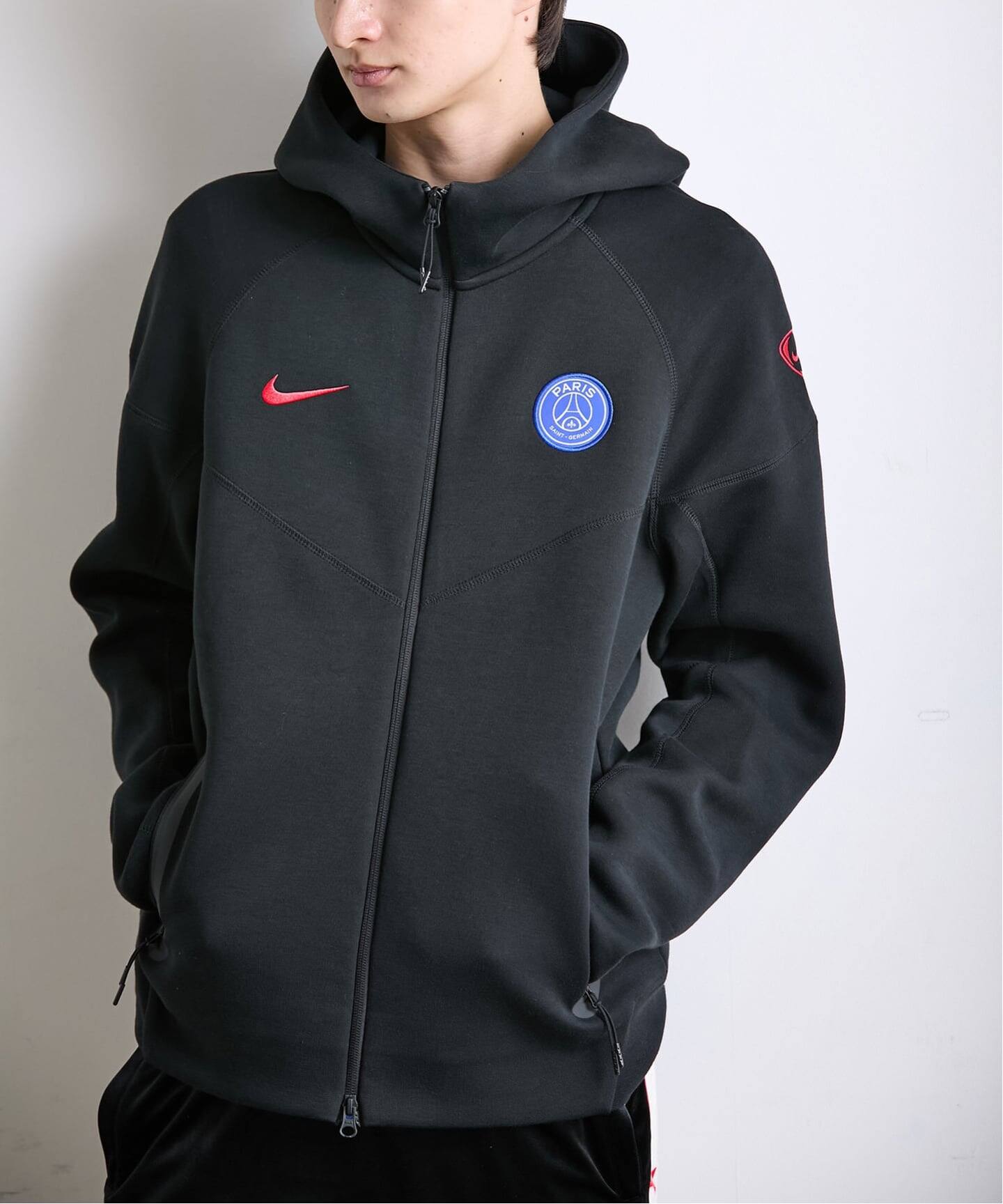 NIKE / ナイキ】PSG MNSW TCH FLC HOODIE FZWR 3R HQ3872- 010