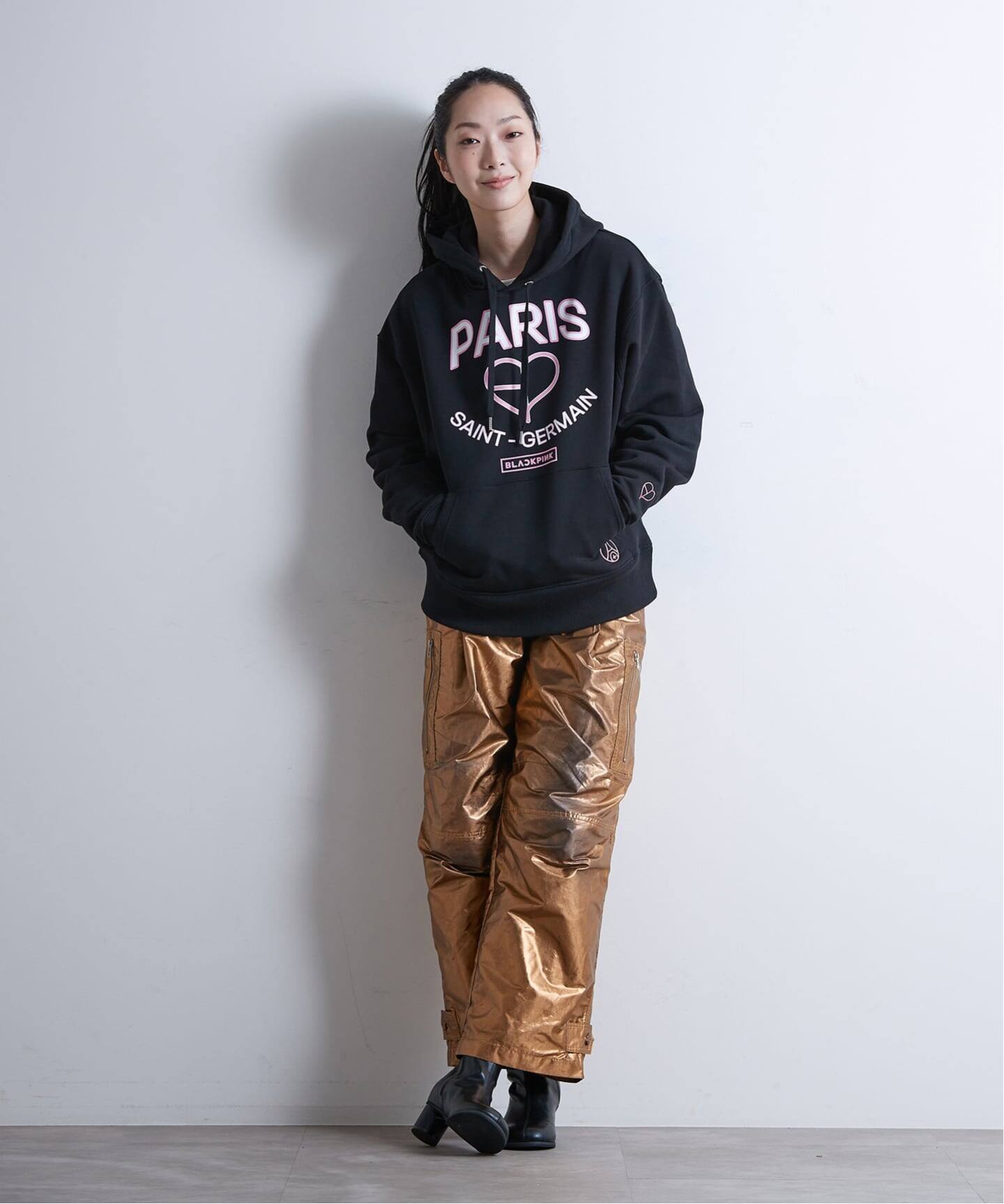 BlackpinkxPSG】Elevated Graphic Hoodie ST856- BLKPSG- BPP