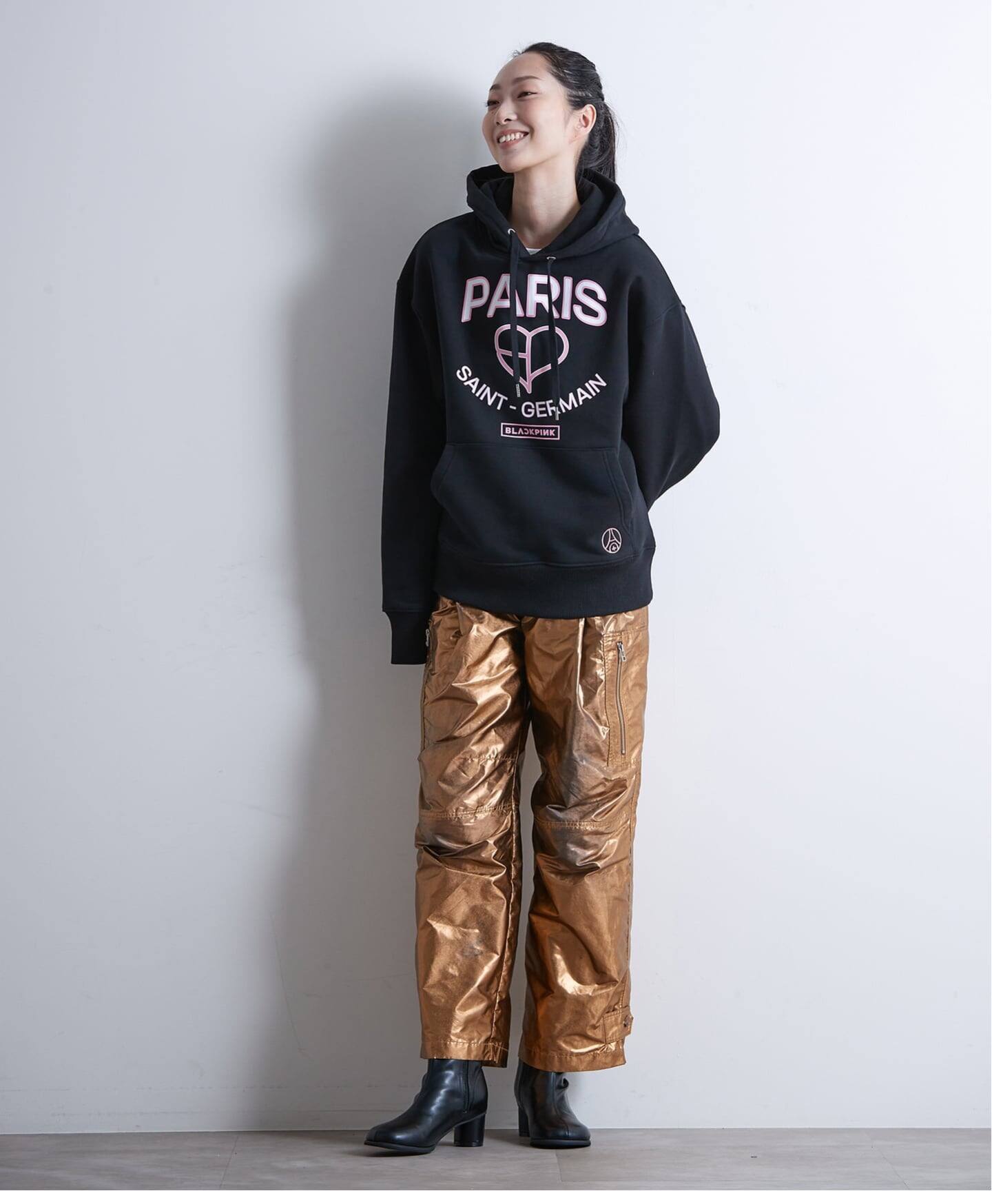 BlackpinkxPSG】Elevated Graphic Hoodie ST856- BLKPSG- BPP