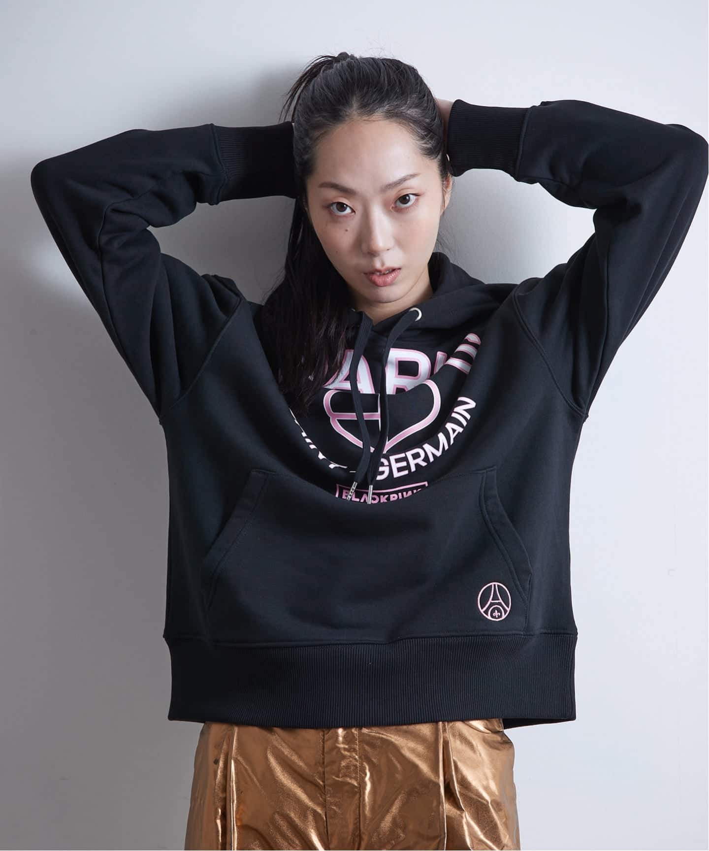 BlackpinkxPSG】Elevated Graphic Hoodie ST856- BLKPSG- BPP