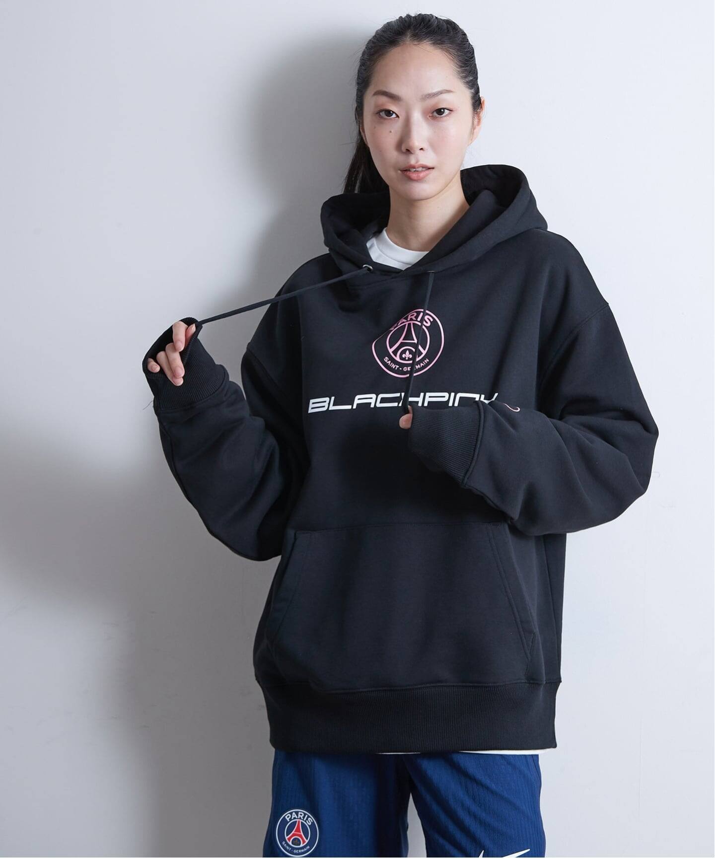 BlackpinkxPSG 】BlackpinkxPSG Paris 16 Elevated Hoodie ST856