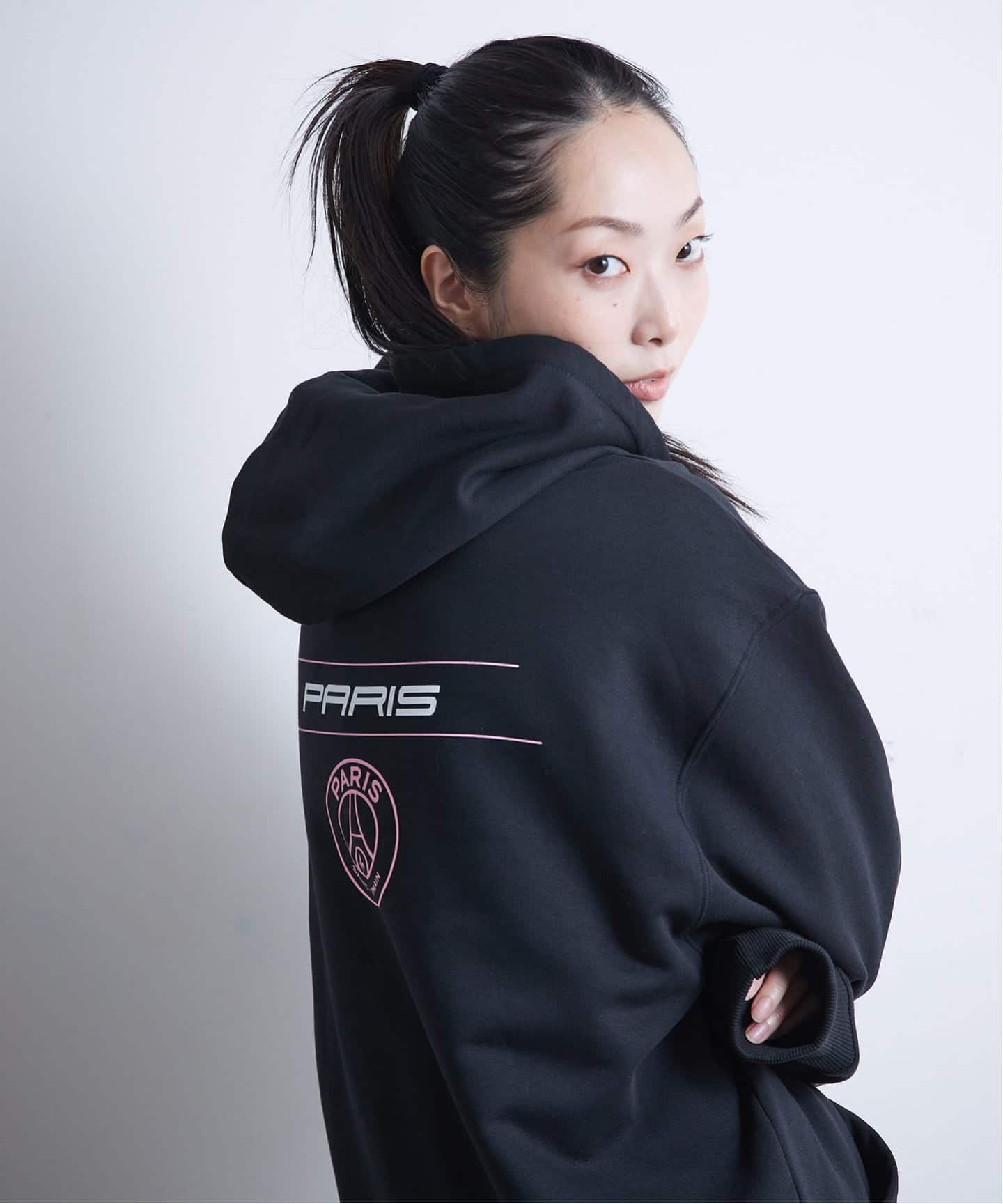 BlackpinkxPSG 】BlackpinkxPSG Paris 16 Elevated Hoodie ST856