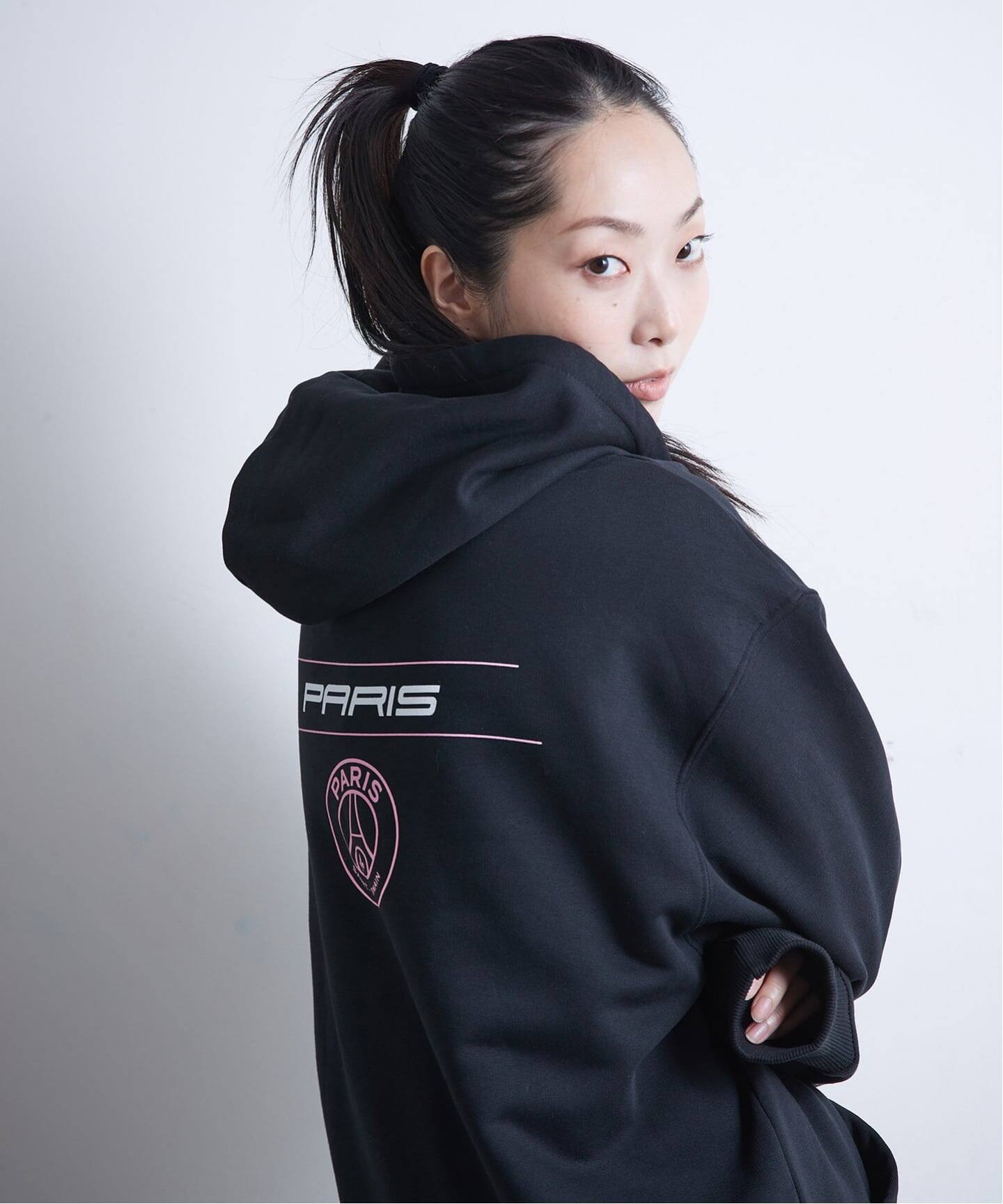 BlackpinkxPSG 】BlackpinkxPSG Paris 16 Elevated Hoodie ST856 