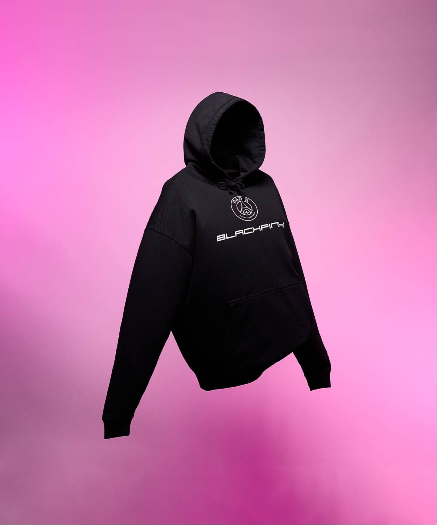 BlackpinkxPSG 】BlackpinkxPSG Paris 16 Elevated Hoodie ST856 