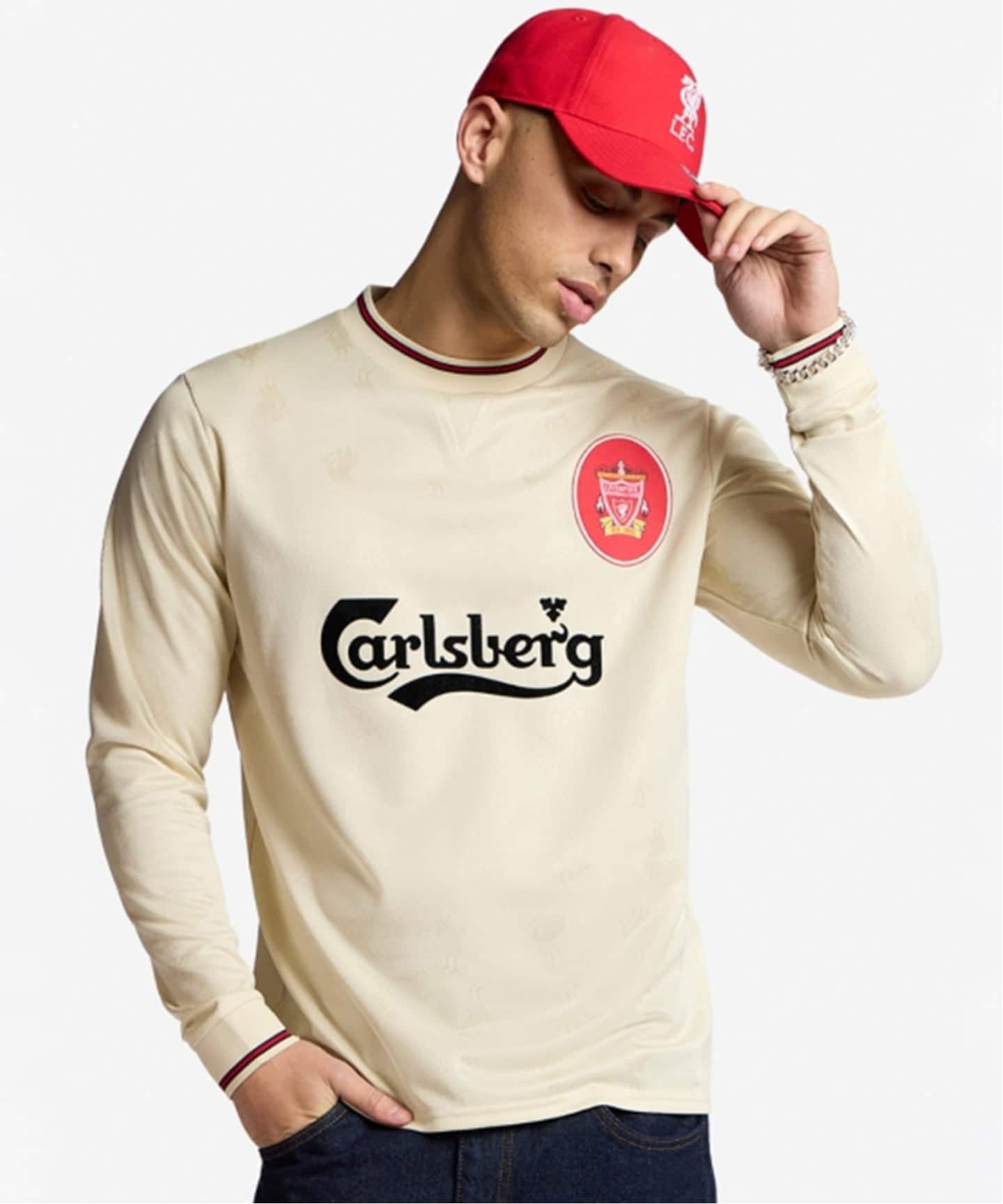 Liverpool FC / リバプール FC】LS 96 97 AWAY SHIRT（Tシャツ