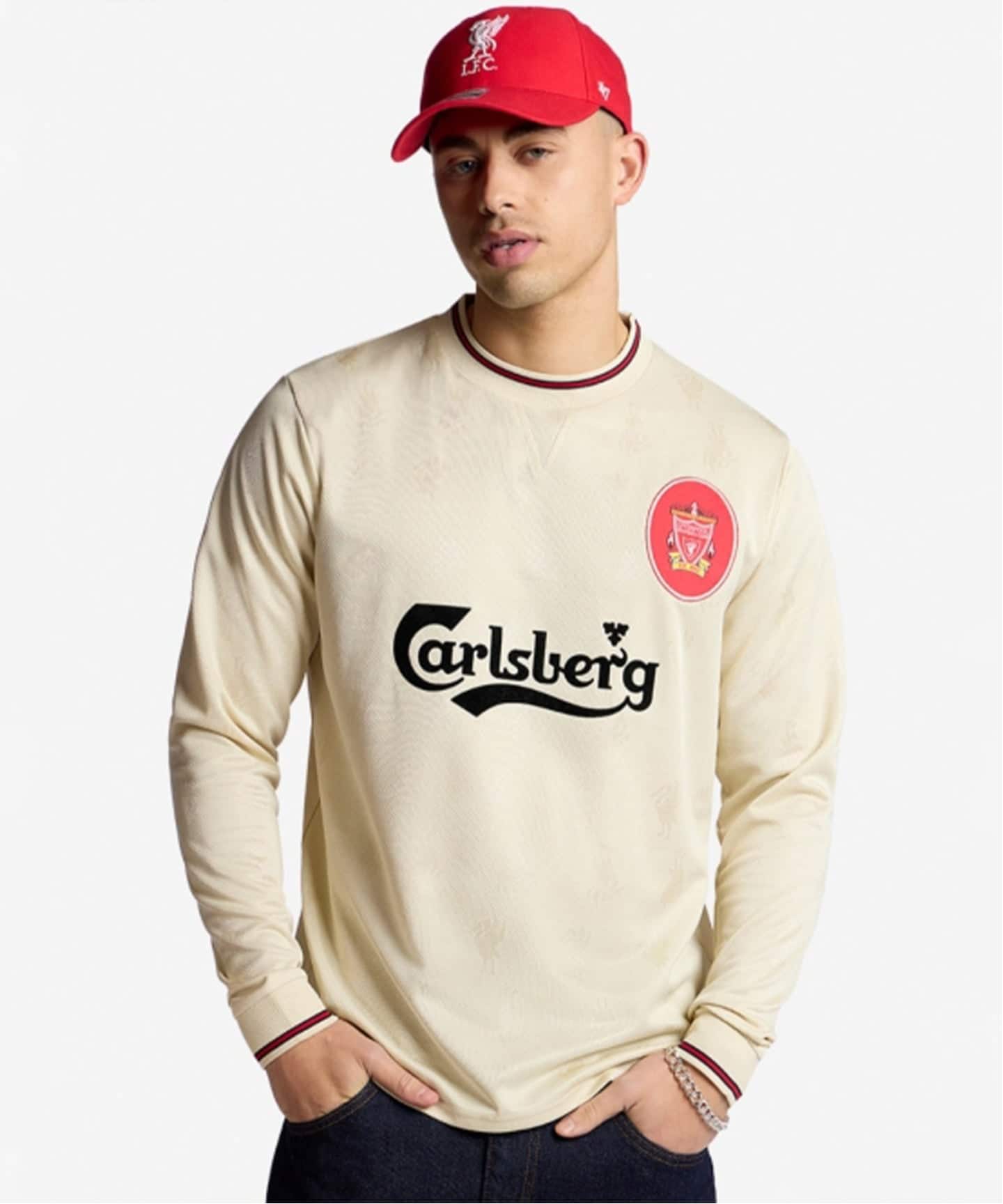 Liverpool FC / リバプール FC】LS 96 97 AWAY SHIRT（Tシャツ