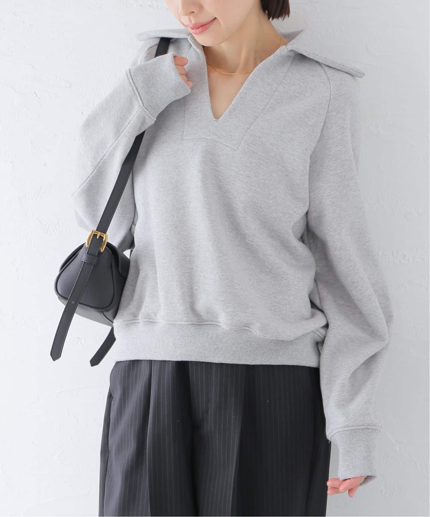 スウェットワイドカラープルオーバー（スウェット）｜JOURNAL STANDARD