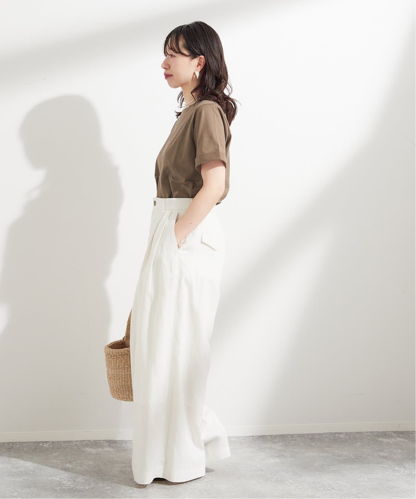 JOURNAL STANDARD L'ESSAGE/フレアスリーブTシャツ白新品 JOURNAL STANDARD L'ESSAGE｜フレアスリーブTシャツ | Rakuten