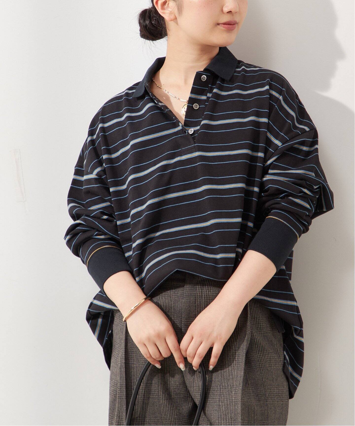 ポロシャツロングスリーブプルオーバー（Tシャツ／カットソー