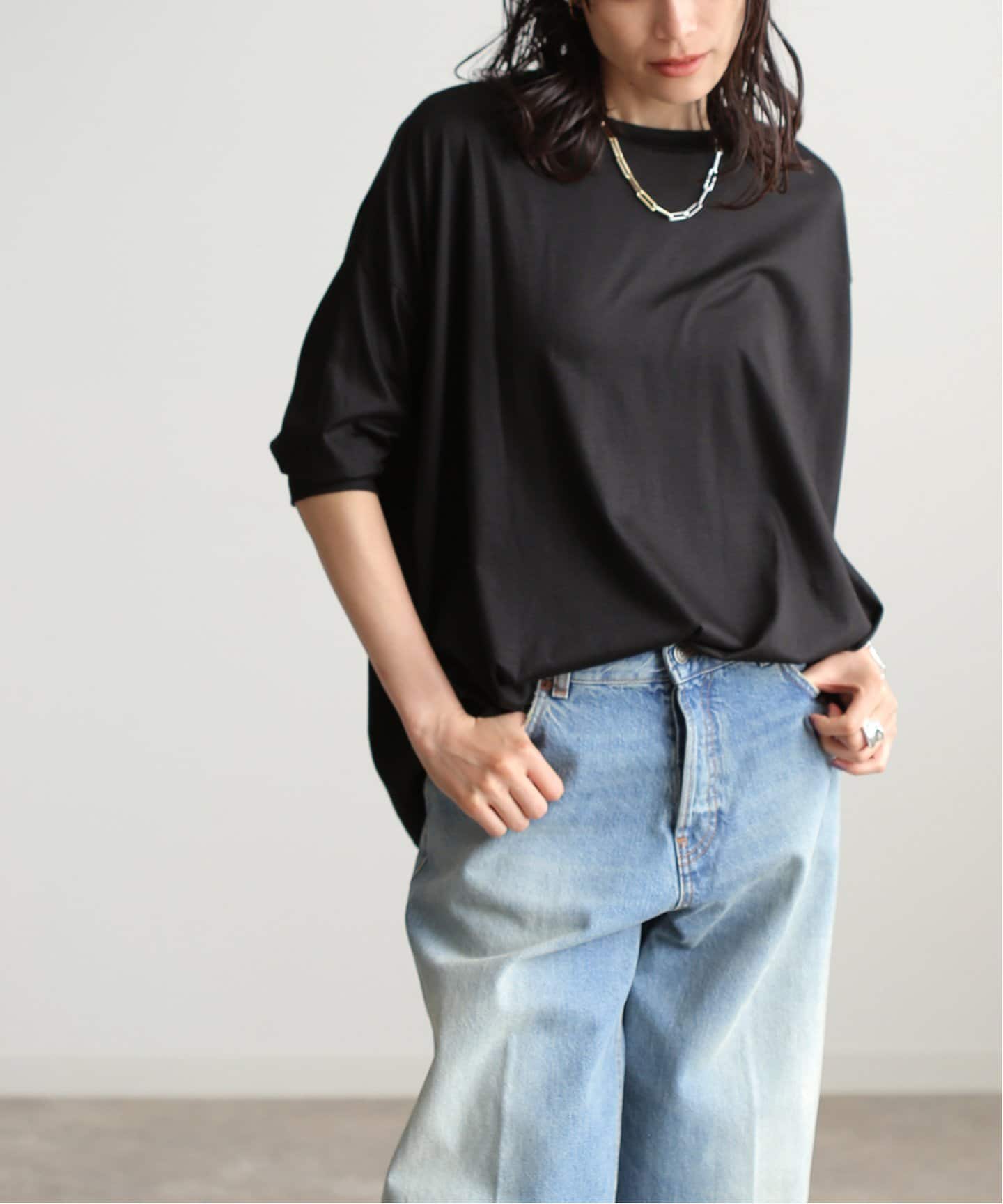 【2024AW】L'ESSAGE リヨセルドルマンプルオーバー 茶色 ロンT 2024AW】L'ESSAGE リヨセルドルマンプルオーバー 茶色 ロンT - メルカリ