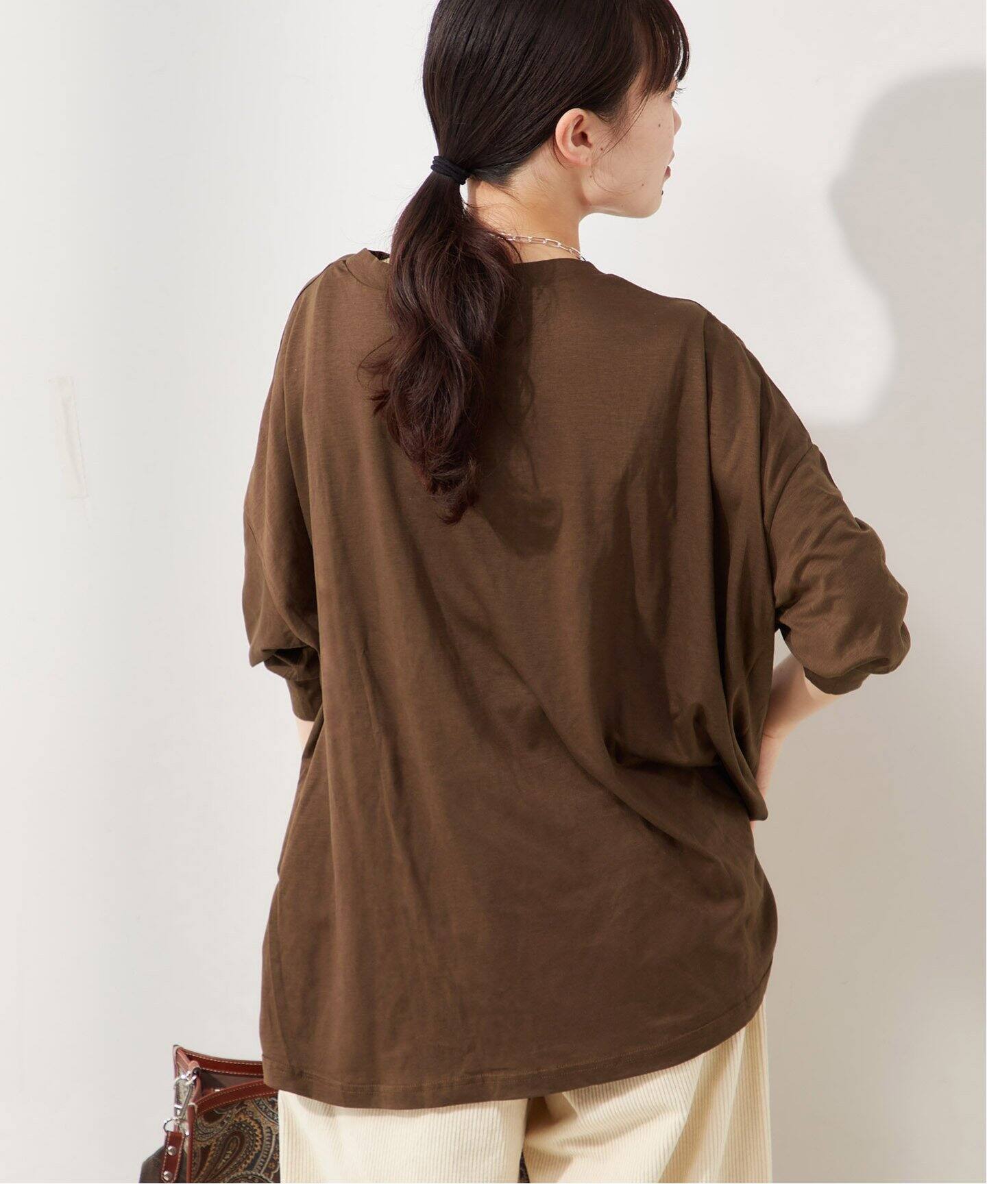 追加3》リヨセルドルマンプルオーバー（Tシャツ／カットソー