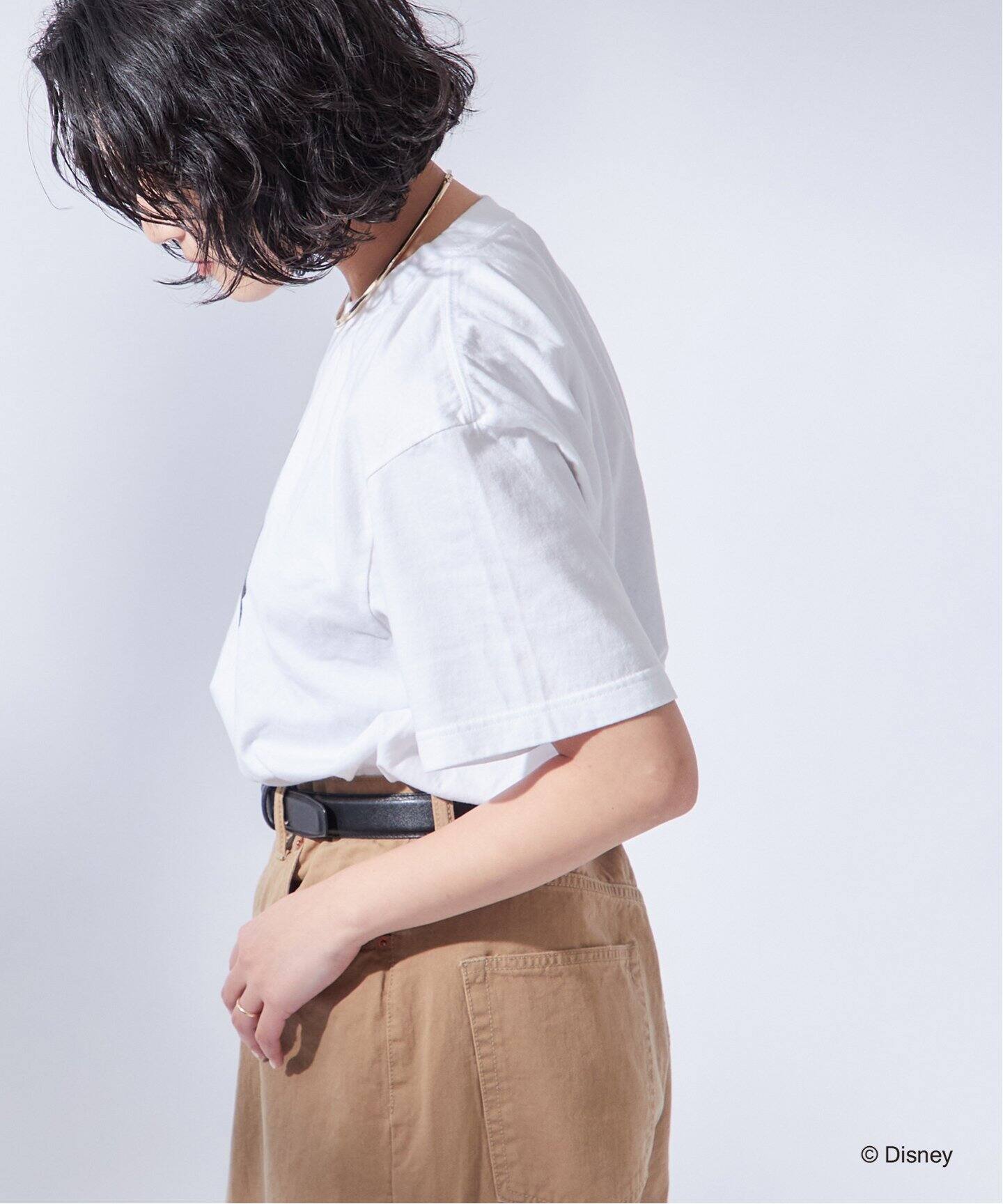 追加2》【MICKEY】ピグメントTシャツ（Tシャツ／カットソー