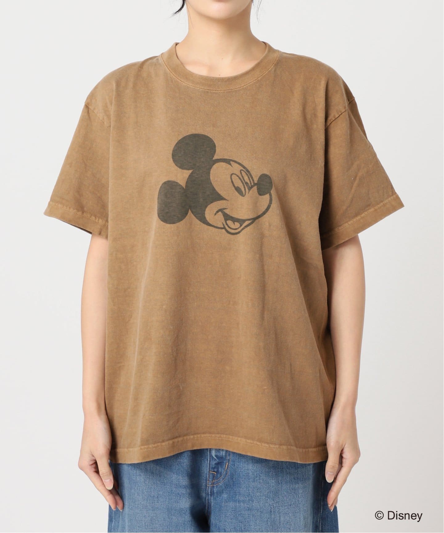 追加3》【MICKEY】ピグメントTシャツ（Tシャツ／カットソー）｜JOURNAL