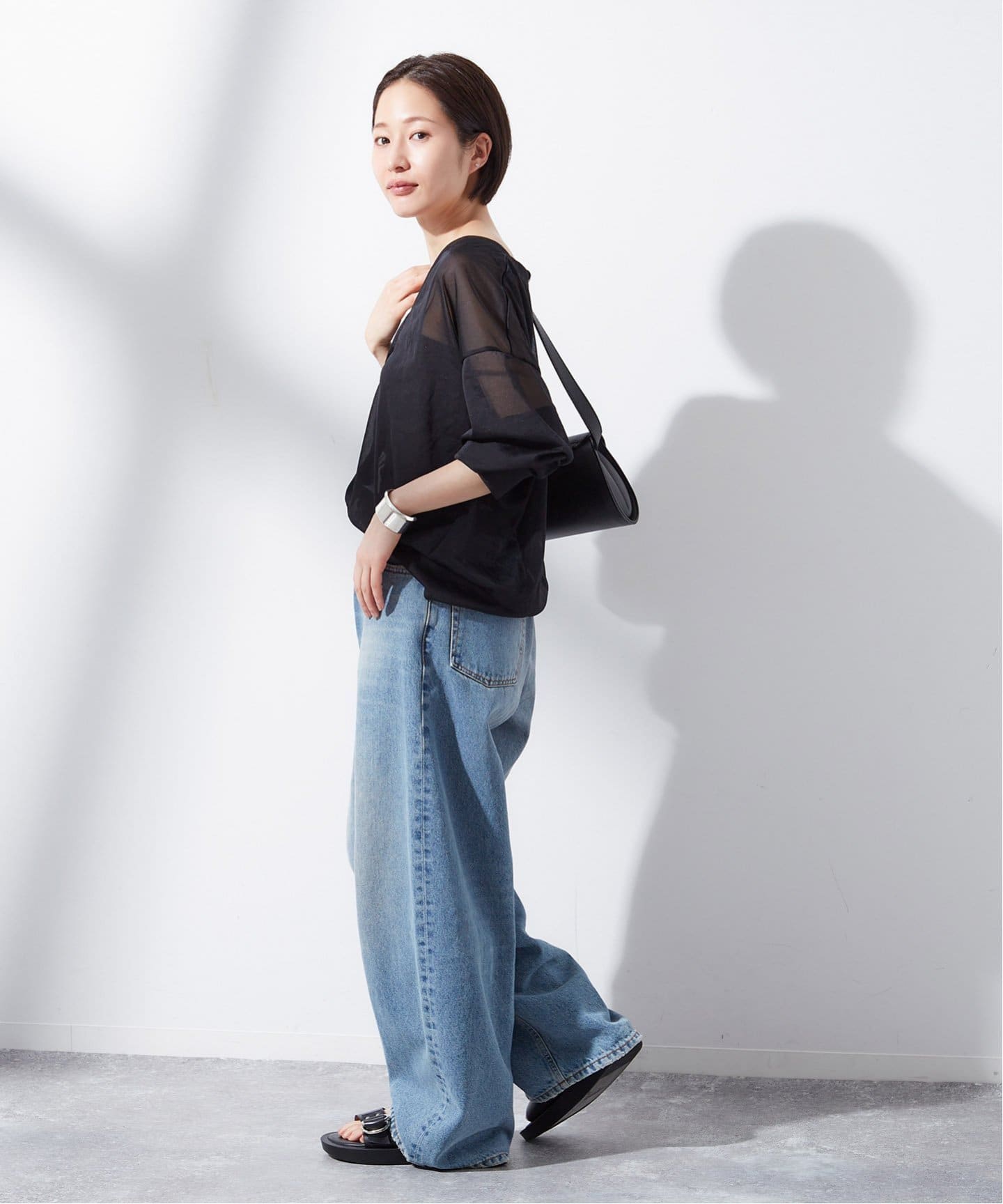 ぽち JOURNALSTANDARDL'ESSAGE カーディガン 追加2》オーガンジーカーディガン（カーディガン）｜JOURNAL STANDARD