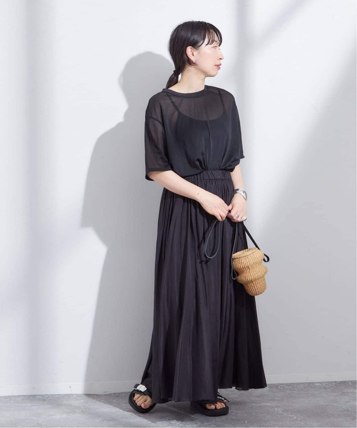 追加2》オーガンジーTシャツ（Tシャツ／カットソー）｜JOURNAL