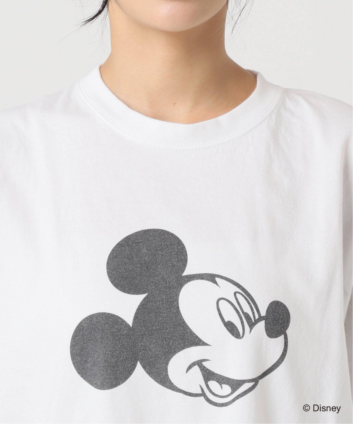 tシャツ 「追加4」「MICKEY」ピグメントTシャツ レディース 追加4》【MICKEY】ピグメントTシャツ（Tシャツ／カットソー