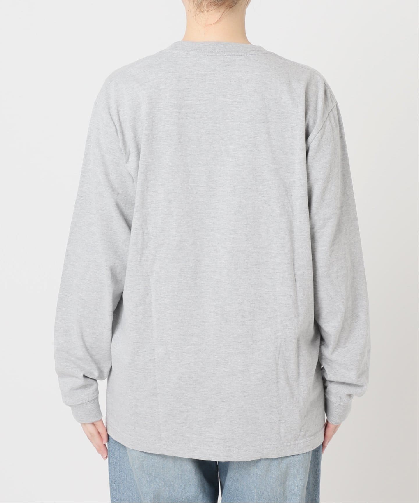 MICKEY】ピグメントロングスリーブTシャツ（Tシャツ／カットソー