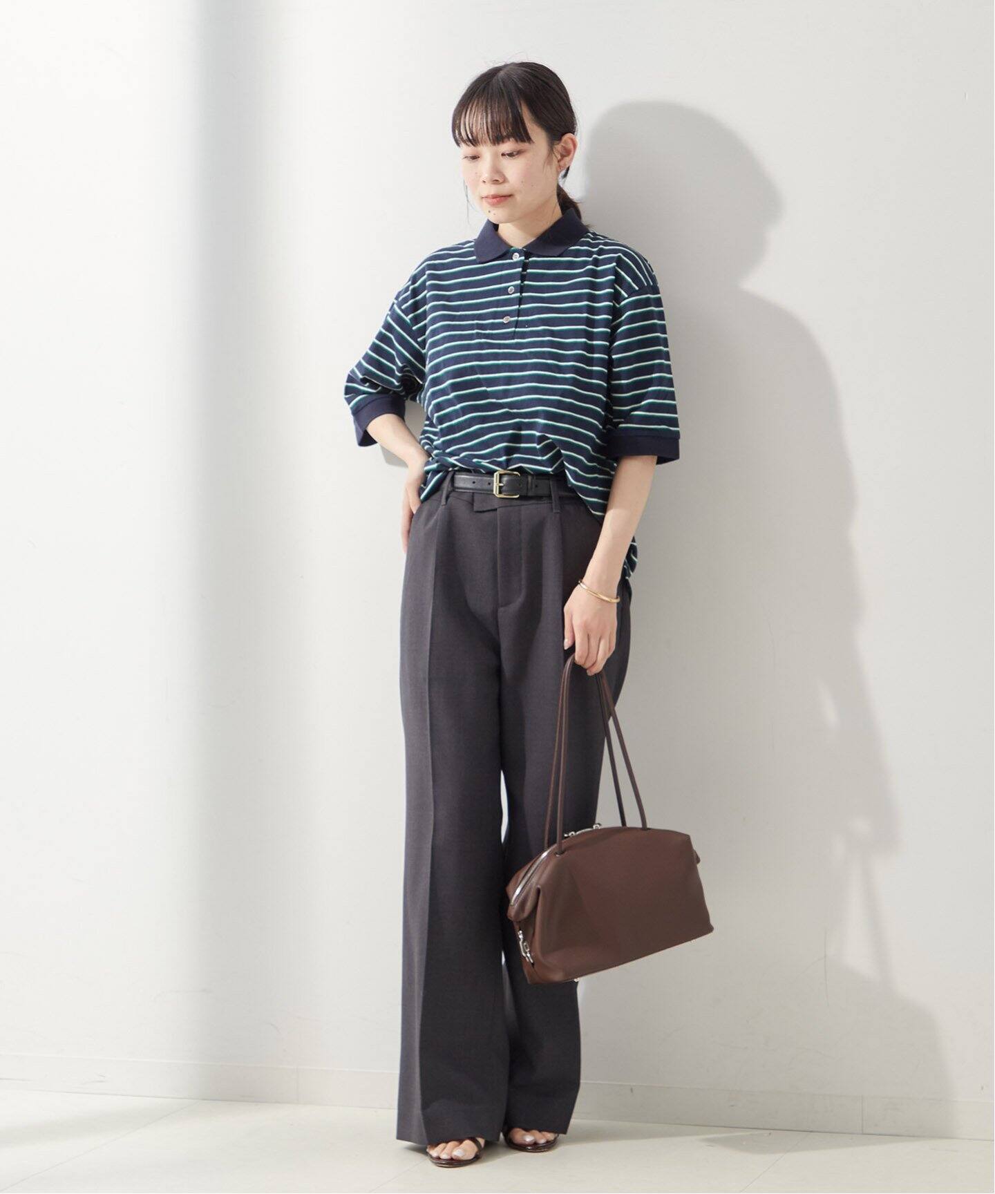 JOURNAL STANDARD L'ESSAGE半袖ポロシャツ JOURNAL STANDARD L'ESSAGE半袖ポロシャツ - メルカリ