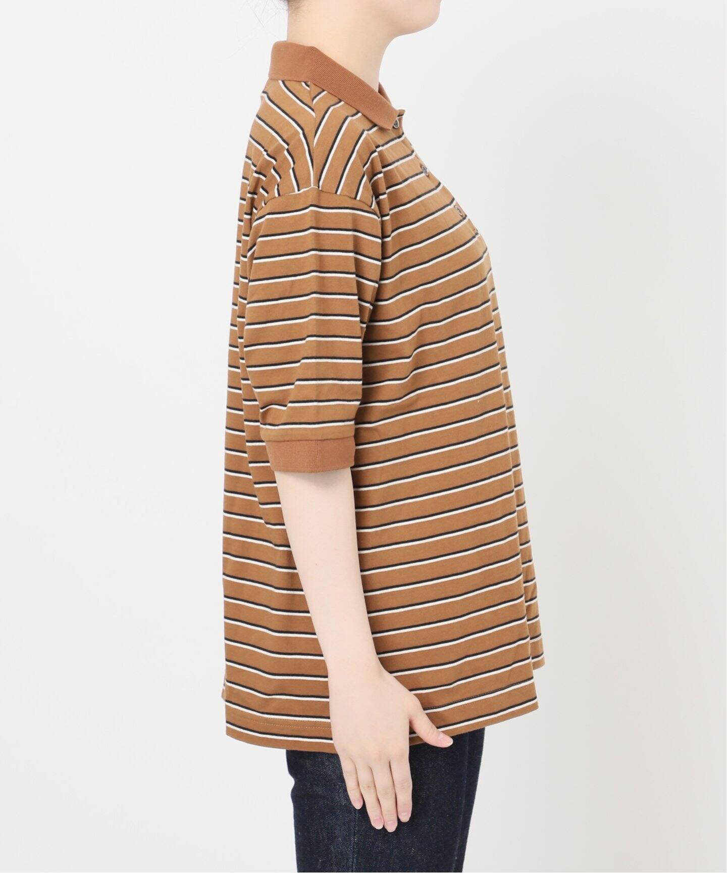 マルチボーダーポロシャツ（Tシャツ／カットソー）｜JOURNAL