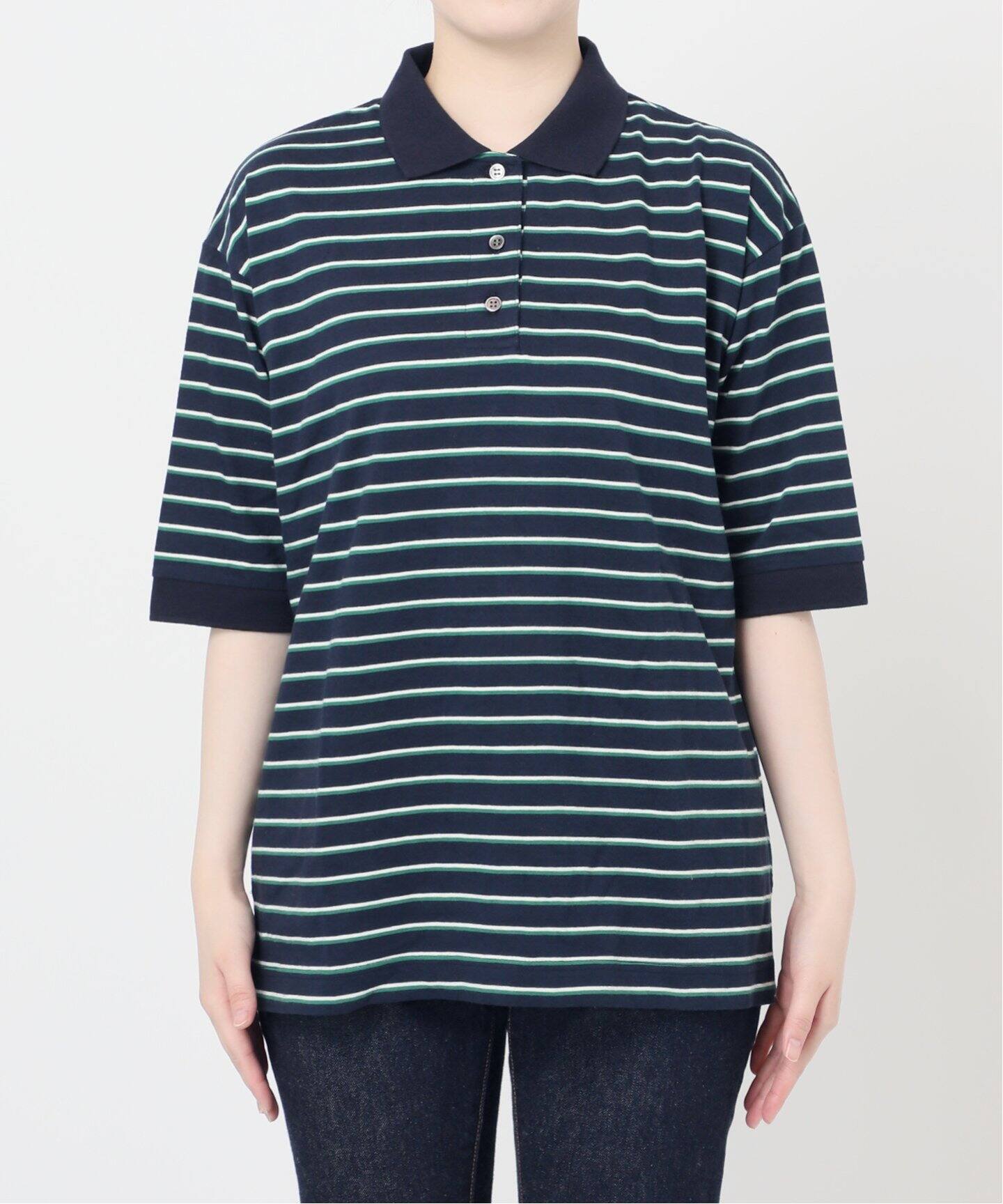JOURNAL STANDARD L'ESSAGE半袖ポロシャツ シアーポロシャツニット（ニット／セーター）｜JOURNAL STANDARD