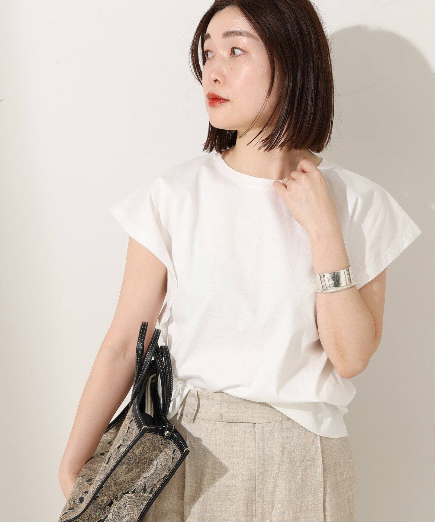 JOURNAL STANDARD - 【2024SS】L&#39;ESSAGE ボリュームフレアスリーブ シャツ JOURNAL STANDARD L'ESSAGE｜フレアスリーブTシャツ | Rakuten