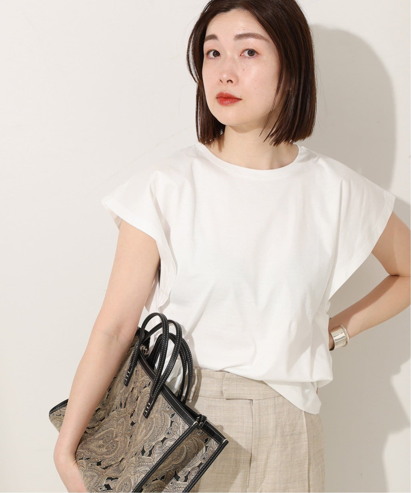 フレアスリーブTシャツ（Tシャツ／カットソー）｜JOURNAL