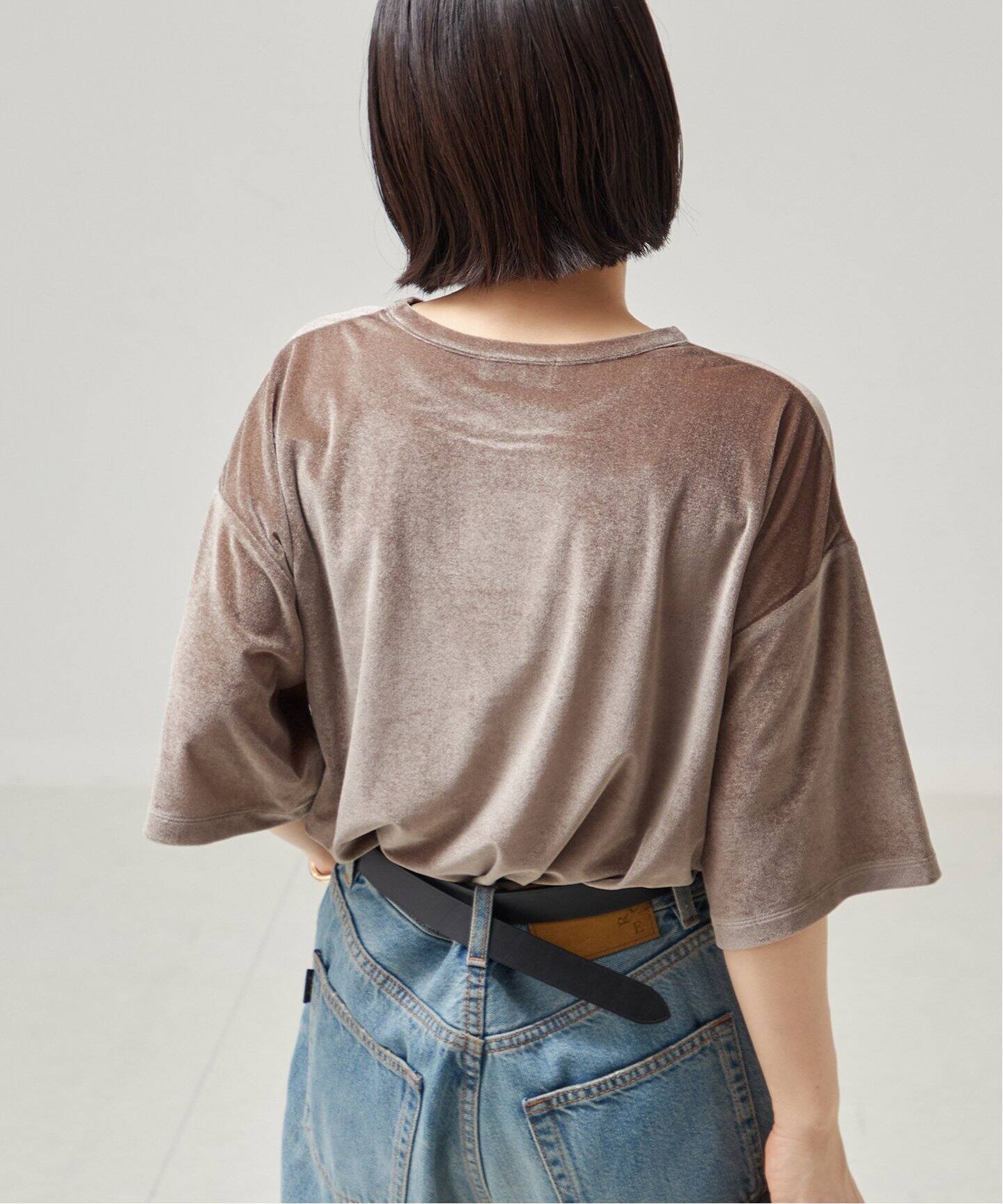 ベロアTシャツ（Tシャツ／カットソー）｜JOURNAL STANDARD L