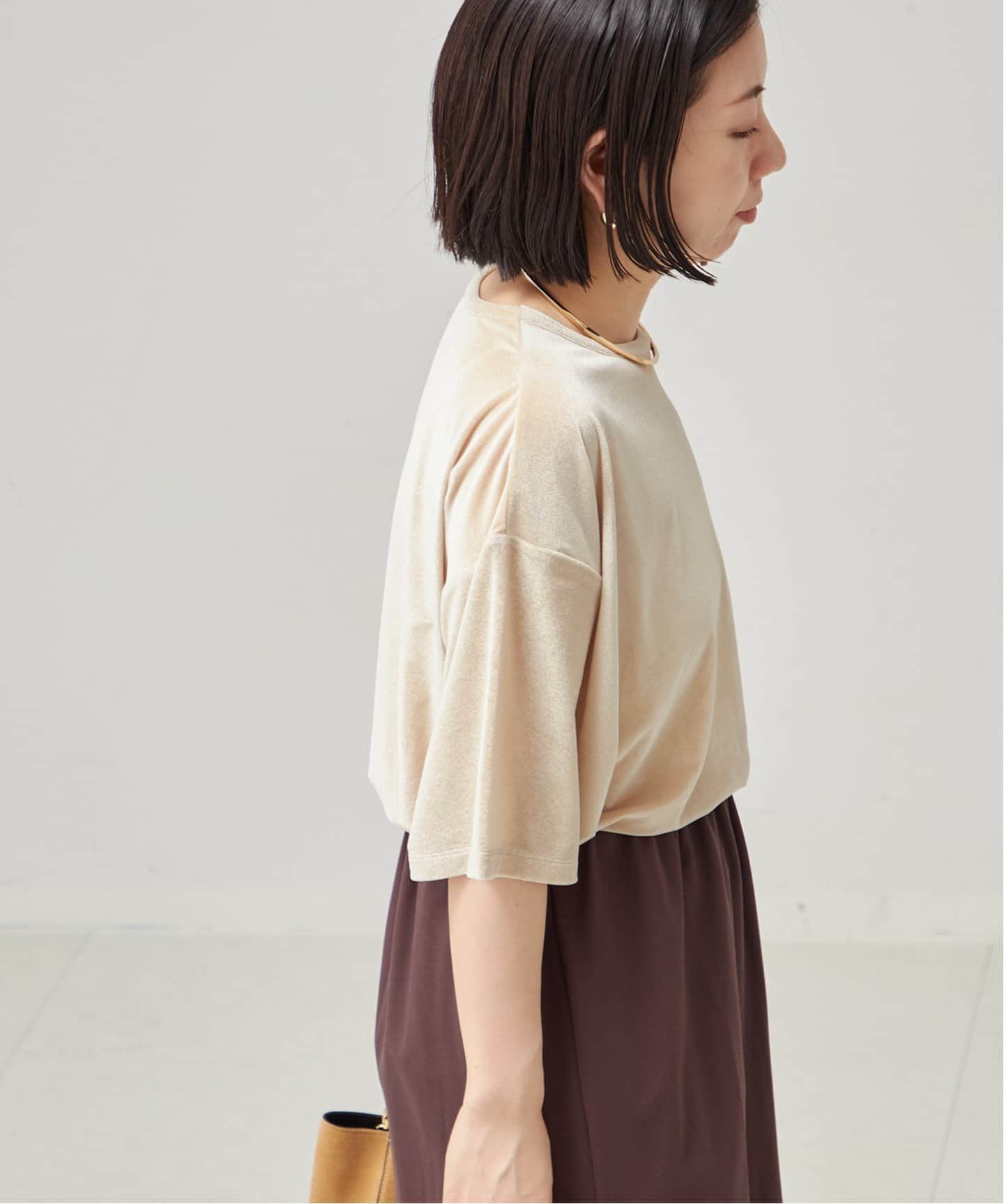 【journal standard L'essage】ベロアTシャツ JOURNAL STANDARD L'ESSAGE｜ベロアTシャツ | Rakuten Fashion