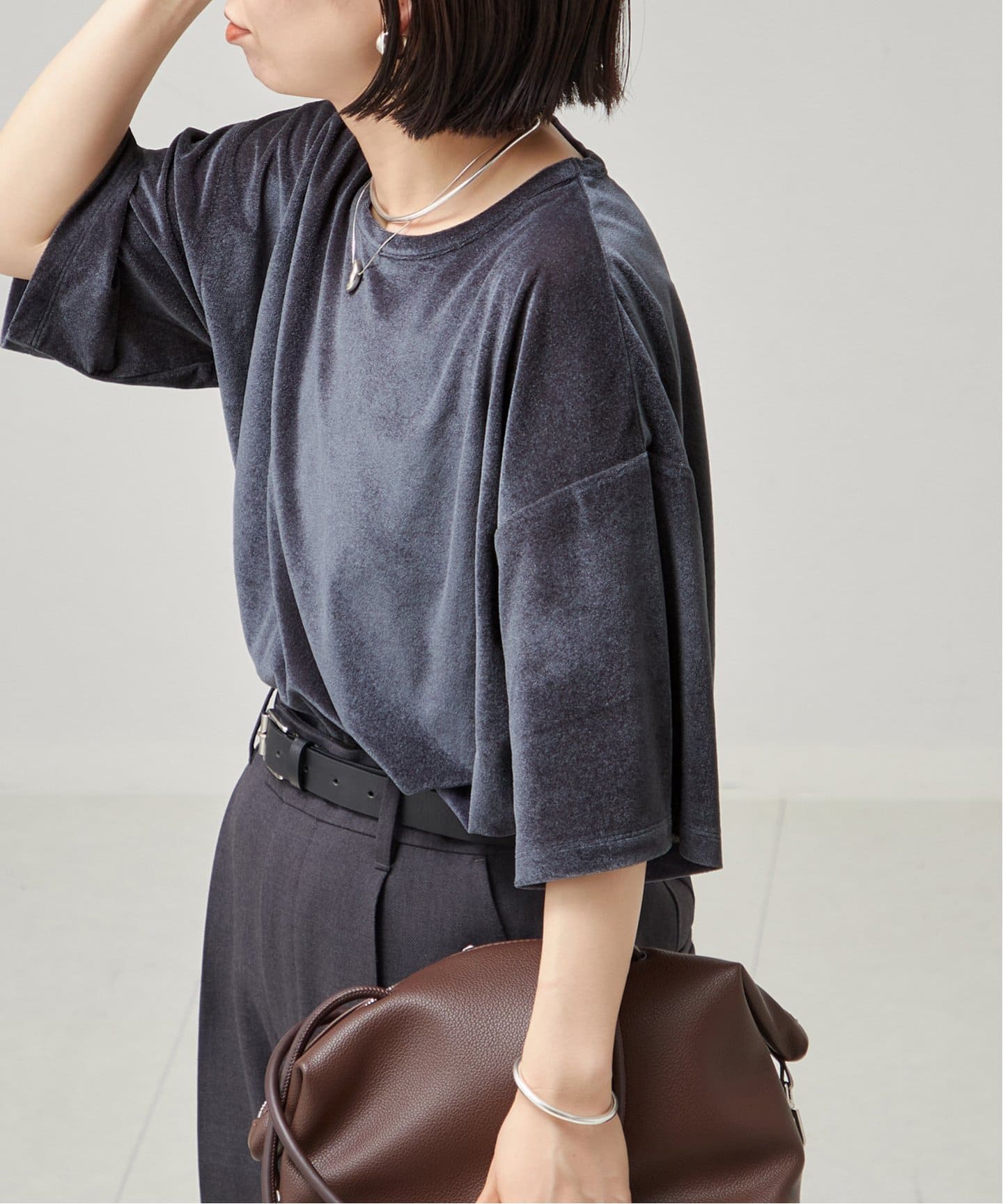 ベロアTシャツ（Tシャツ／カットソー）｜JOURNAL STANDARD L'ESSAGE