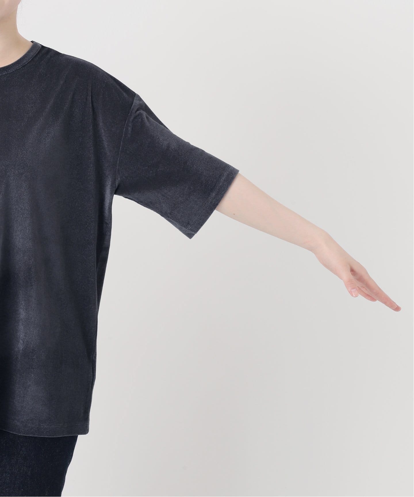 ベロアTシャツ（Tシャツ／カットソー）｜JOURNAL STANDARD L
