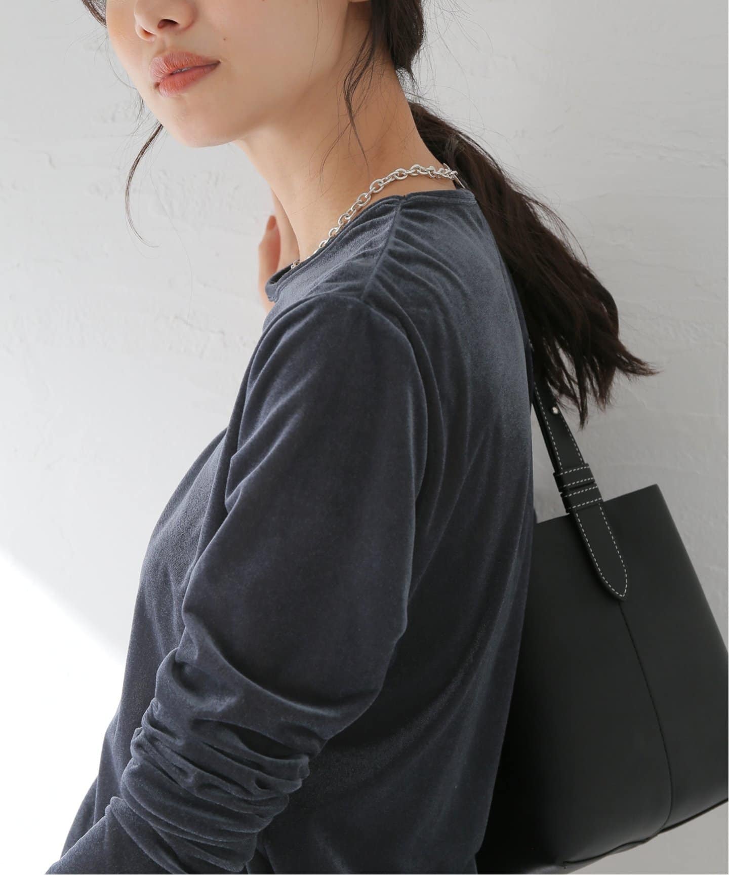 追加予約》ベロアロングスリーブプルオーバー（Tシャツ