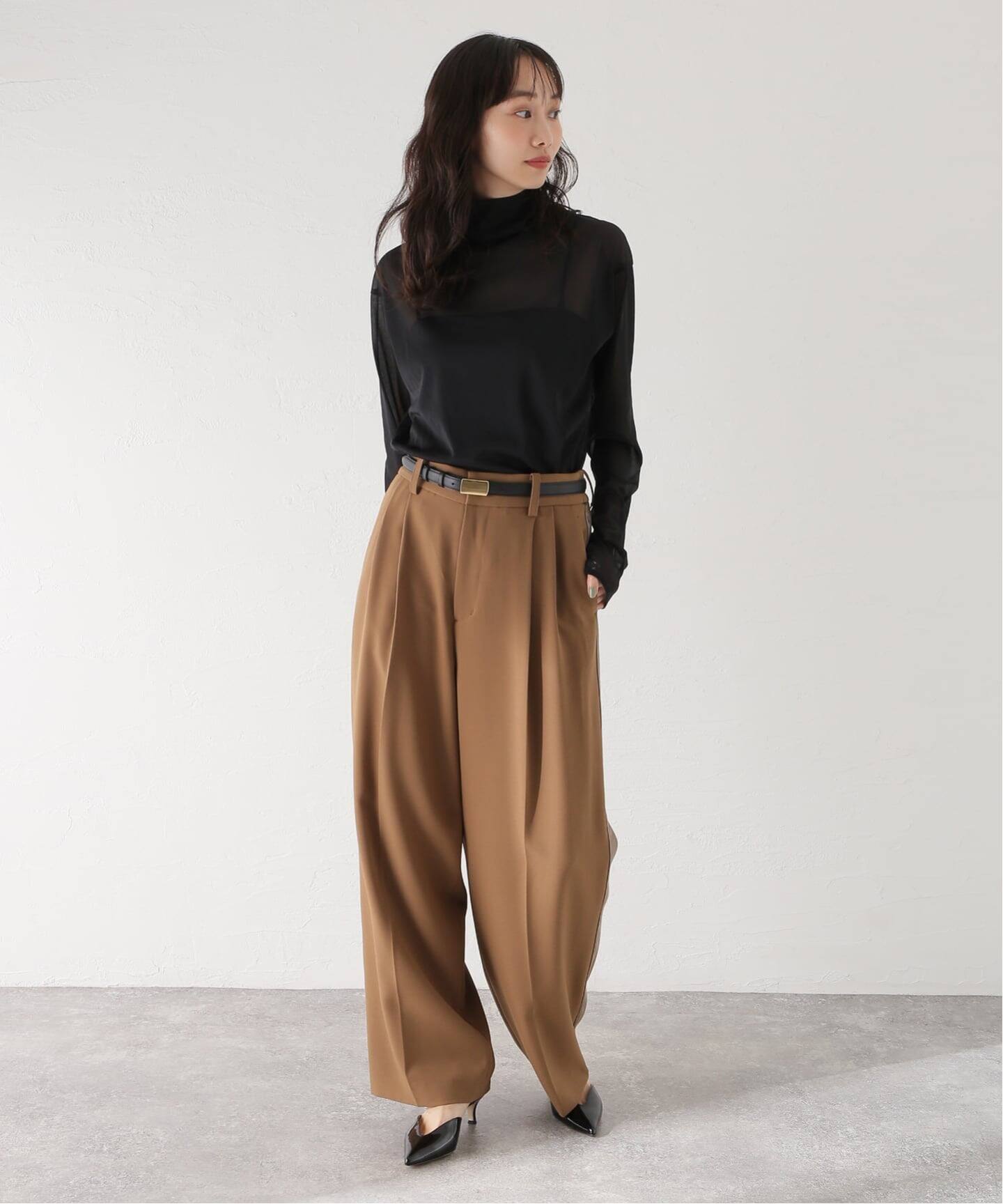 シアータートルネックトップス（Tシャツ／カットソー）｜JOURNAL