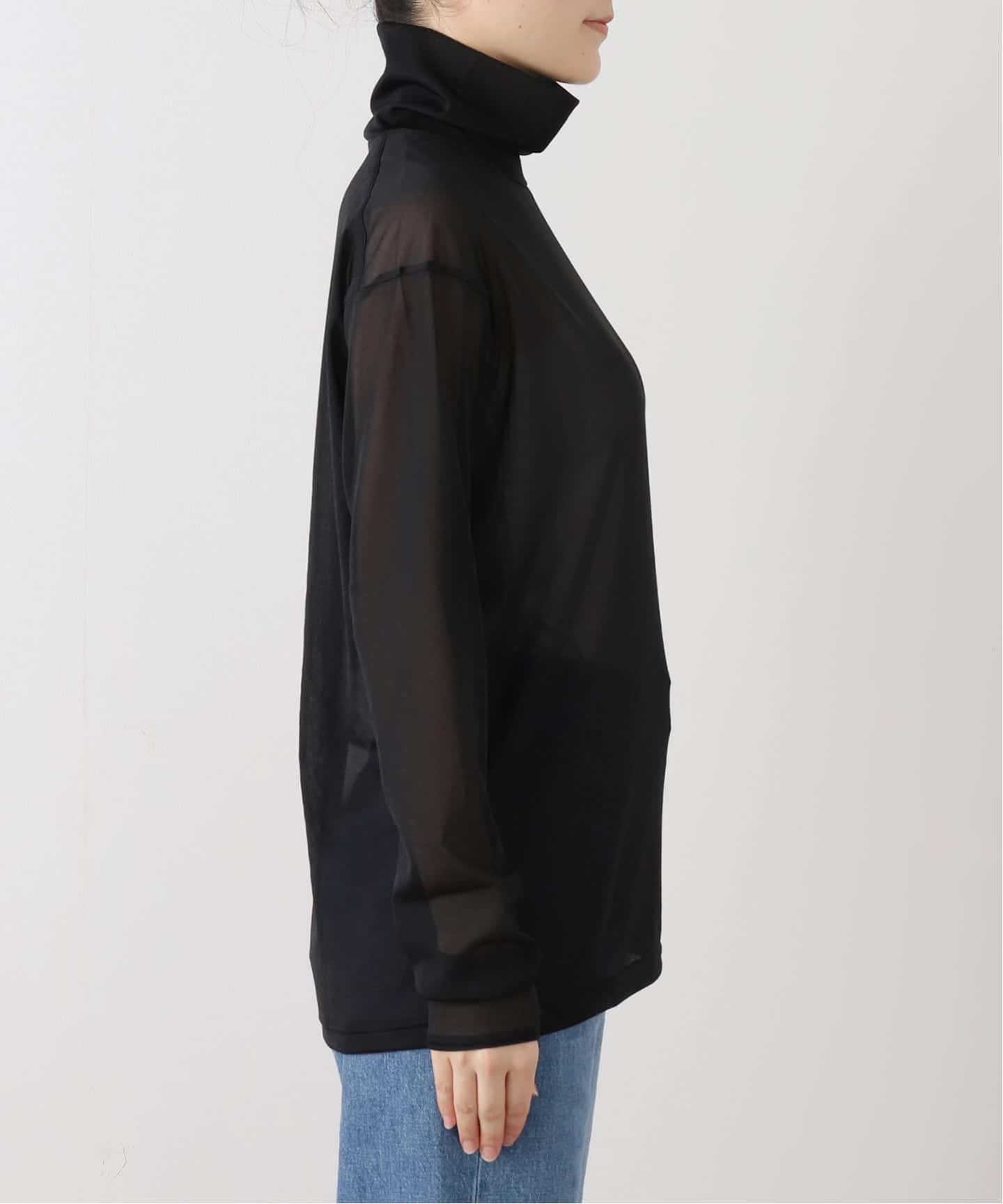 シアータートルネックトップス（Tシャツ／カットソー）｜JOURNAL