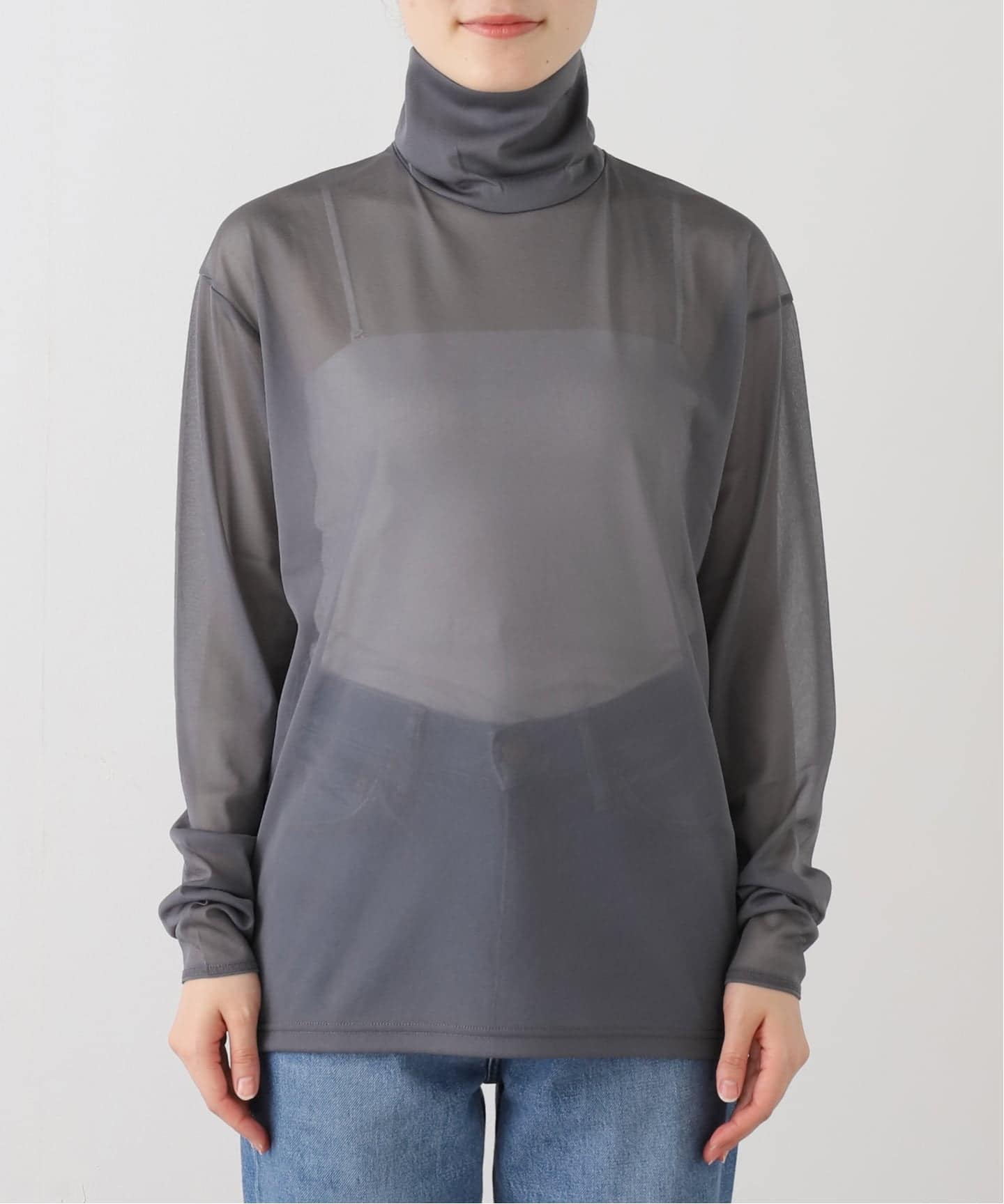 シアータートルネックトップス（Tシャツ／カットソー）｜JOURNAL