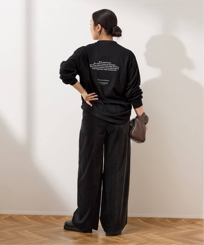 POET MEETS DUBWISE BIRD INKJET：ロンT（Tシャツ／カットソー 