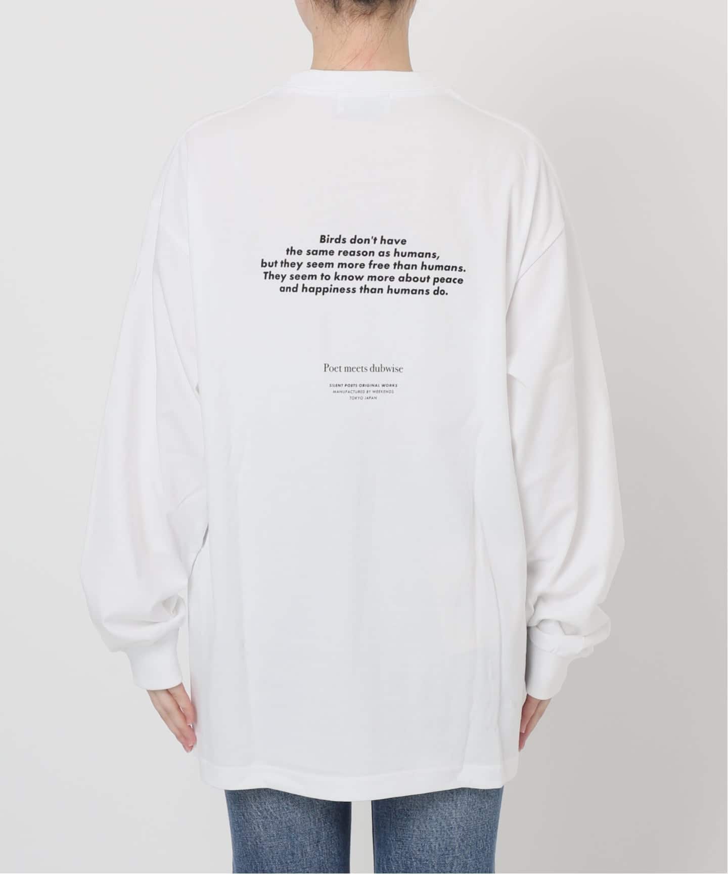 POET MEETS DUBWISE BIRD INKJET：ロンT（Tシャツ／カットソー