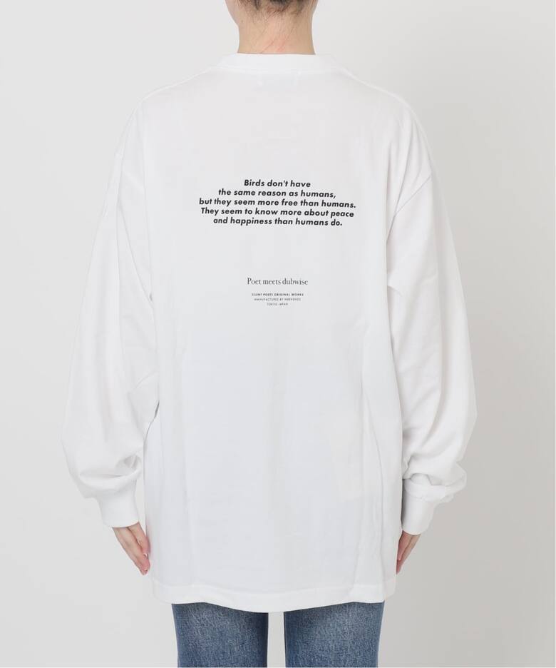 POET MEETS DUBWISE BIRD INKJET：ロンT（Tシャツ／カットソー 