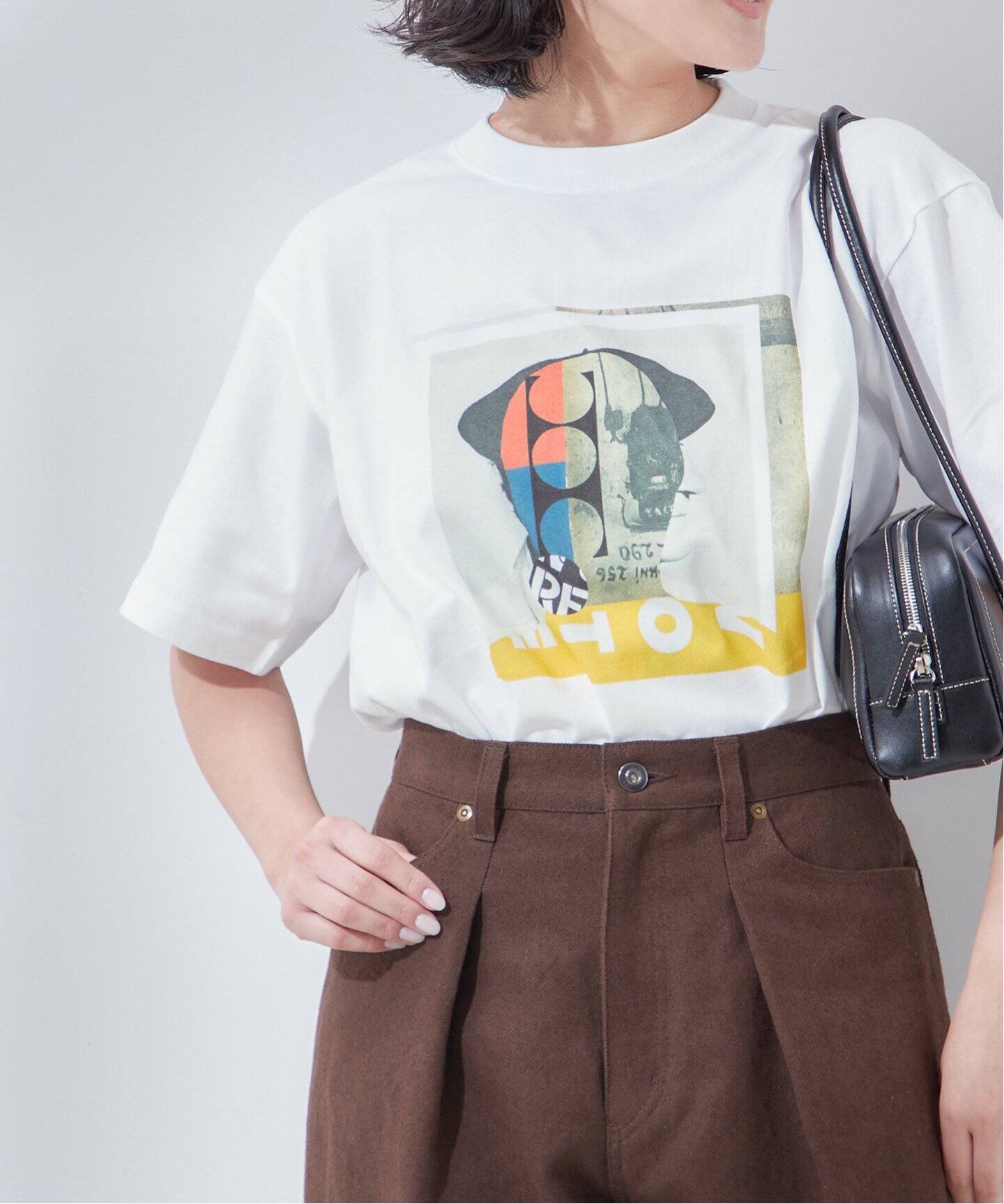 tシャツ POETMEETSDUBWISE KJLW COLLAGE 1：Tシャツ レディース POETMEETSDUBWISE KJLW COLLAGE 1：Tシャツ（Tシャツ