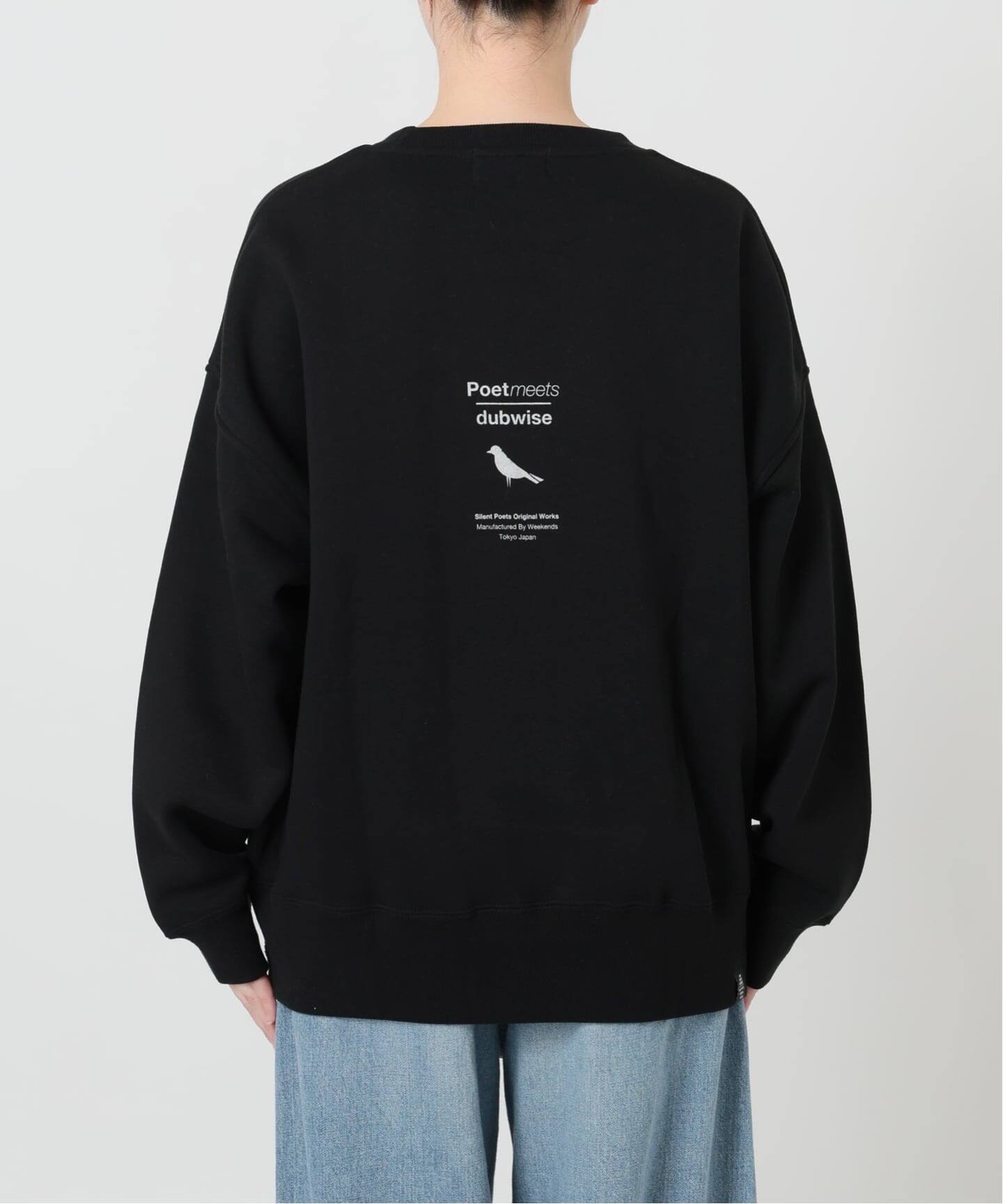 予約》【別注】POET MEETS DUBWISE HOPE OVERSIZED スウェット