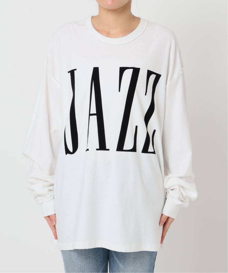 別注》【ISNESS MUSIC】ギンザSP JAZZ ロンT：カットソー（Tシャツ 